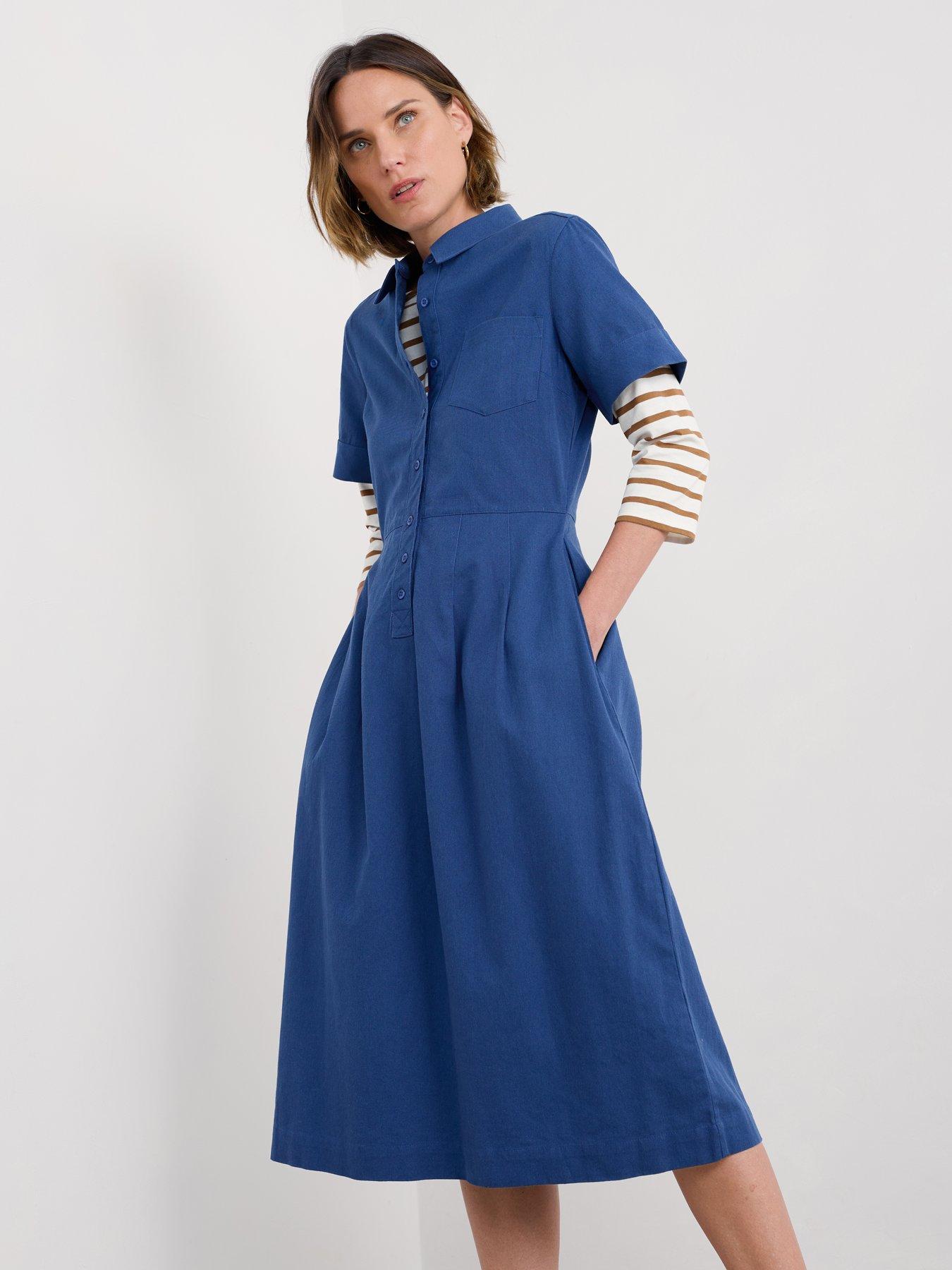 Seasalt Cornwall Birch Dress - Blue