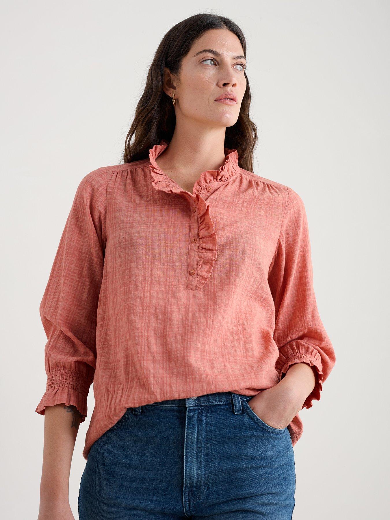 Seasalt Cornwall Star Top - Pink