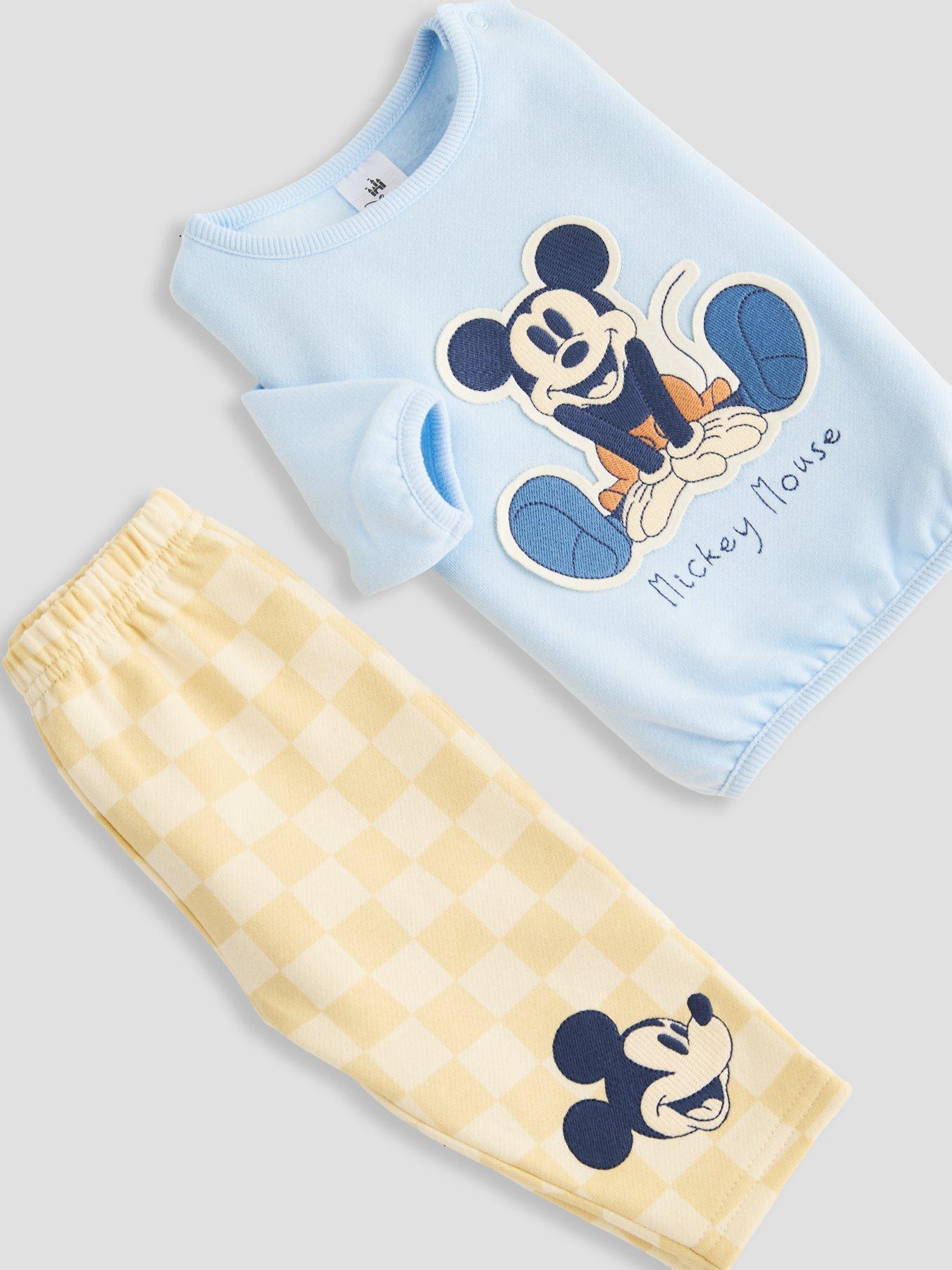Image 4 of 5 of The Very Collection Mickey Mouse Sweatshirt and Legging Set - Blue