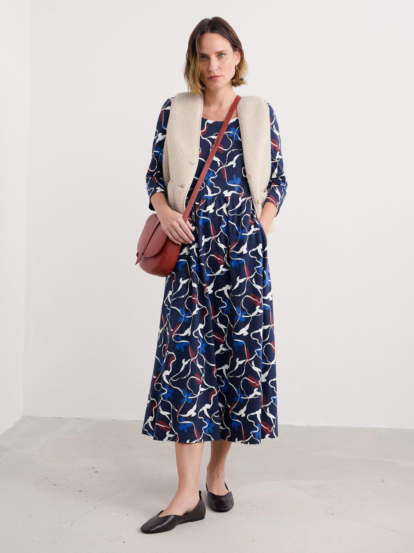 Seasalt Cornwall Emily Dress - Navy