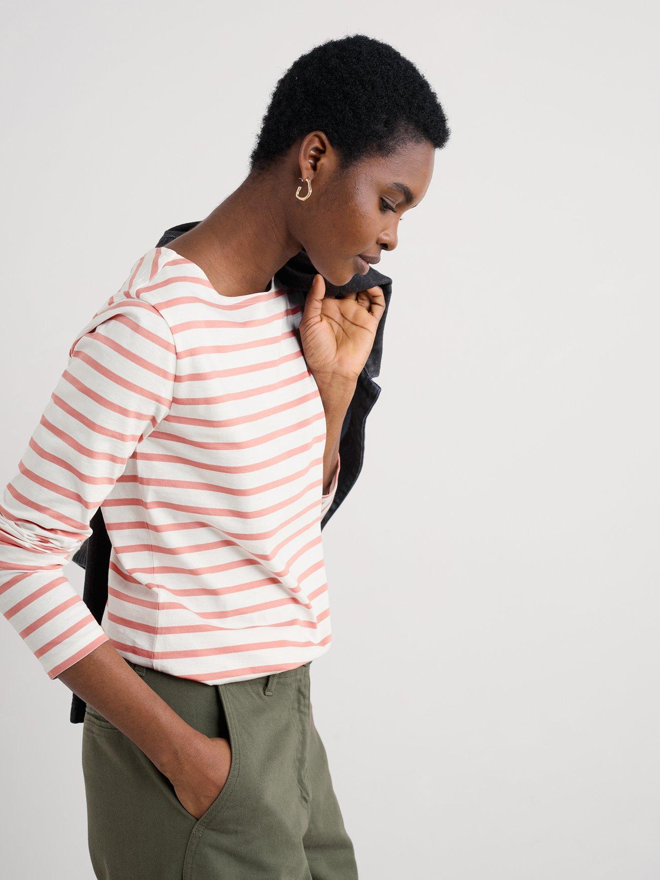 Seasalt Cornwall Sailor Shirt - Pink