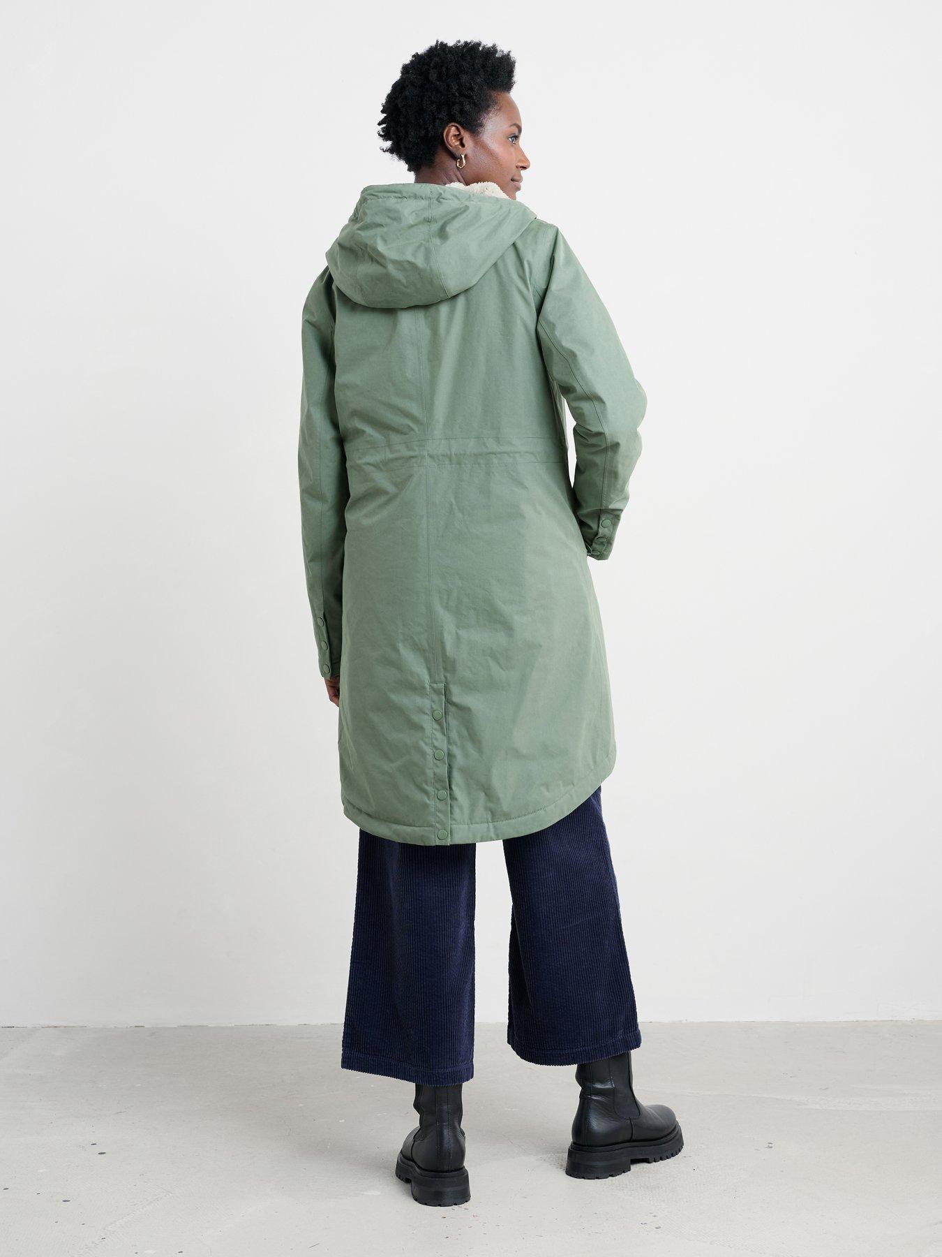seasalt-cornwall-long-line-jacket-greenstillFront