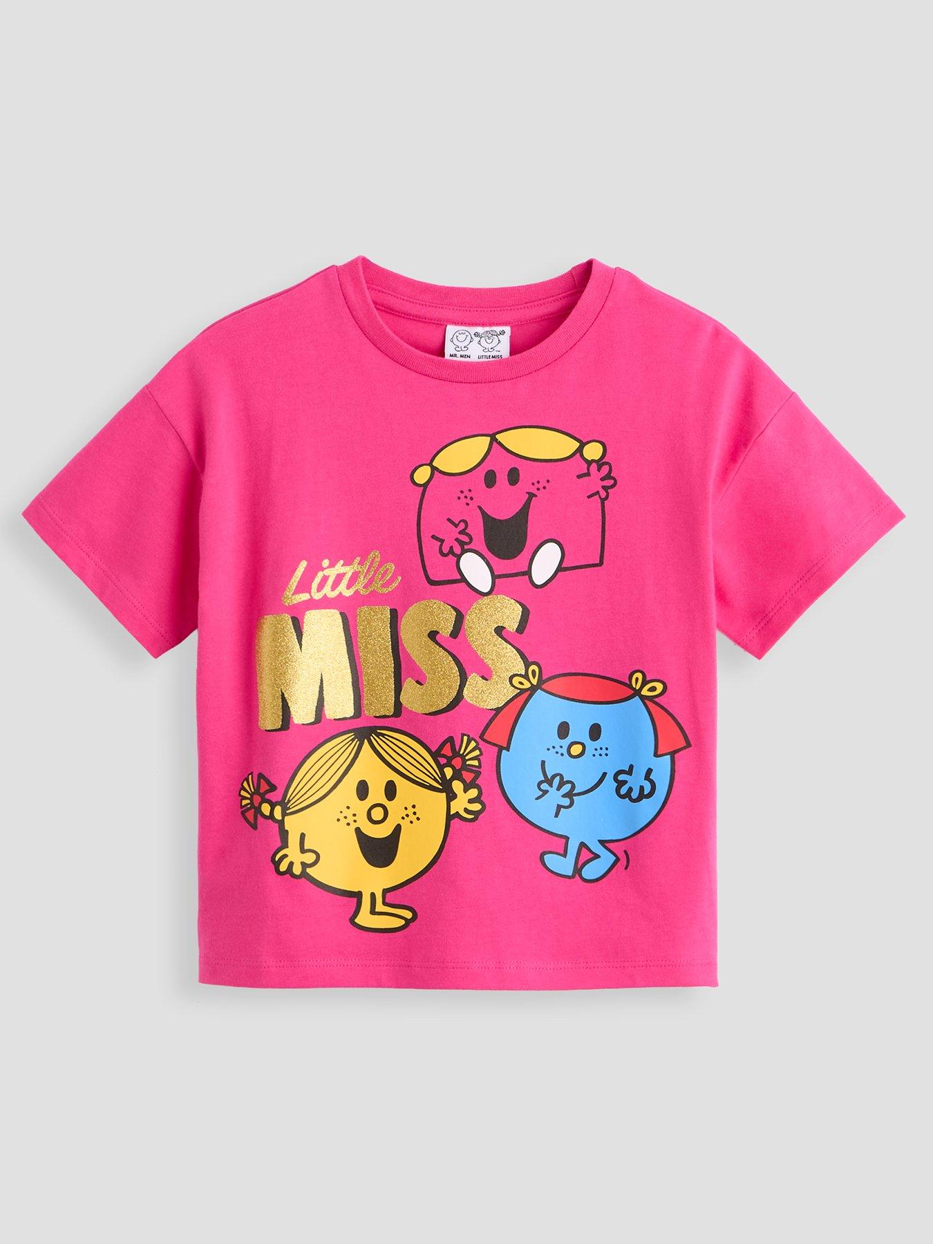 The Very Collection Little Miss Glitter Print Tee