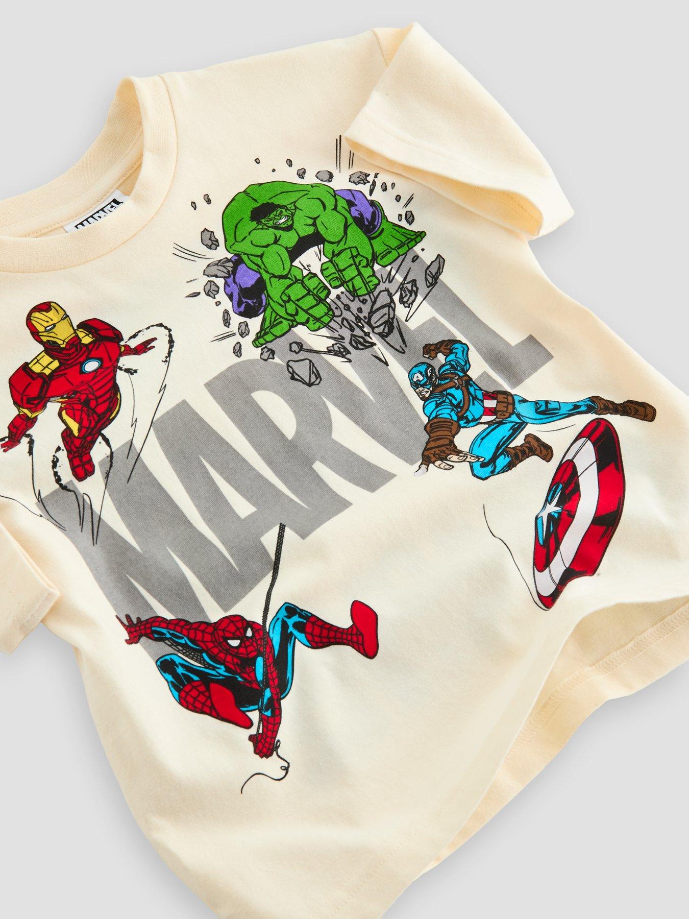 the-very-collection-marvel-back-print-t-shirt-creamoutfit