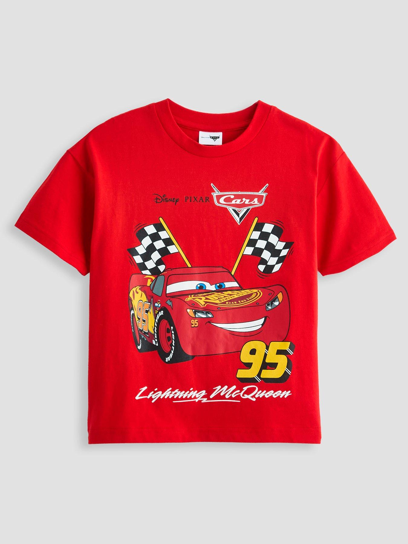 Image 2 of 6 of The Very Collection 2pk Disney Cars Tees - Red/White