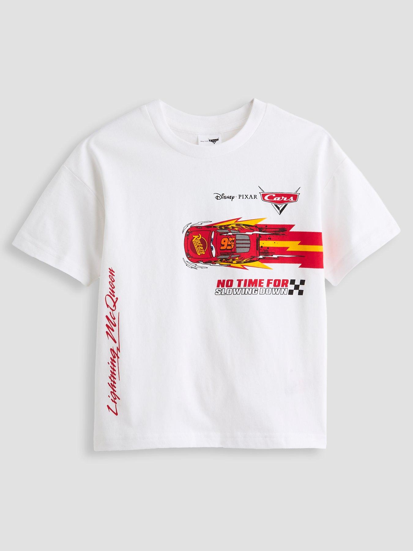 Image 3 of 6 of The Very Collection 2pk Disney Cars Tees - Red/White