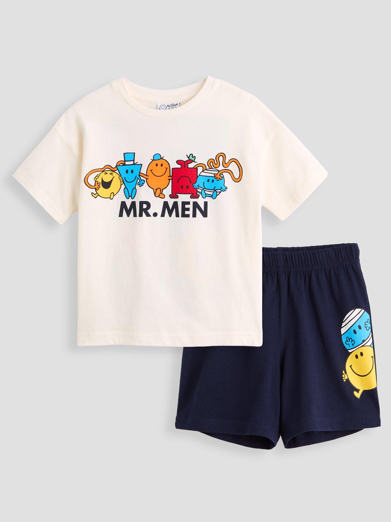 the-very-collection-mr-men-back-print-shortie-pyjamafront