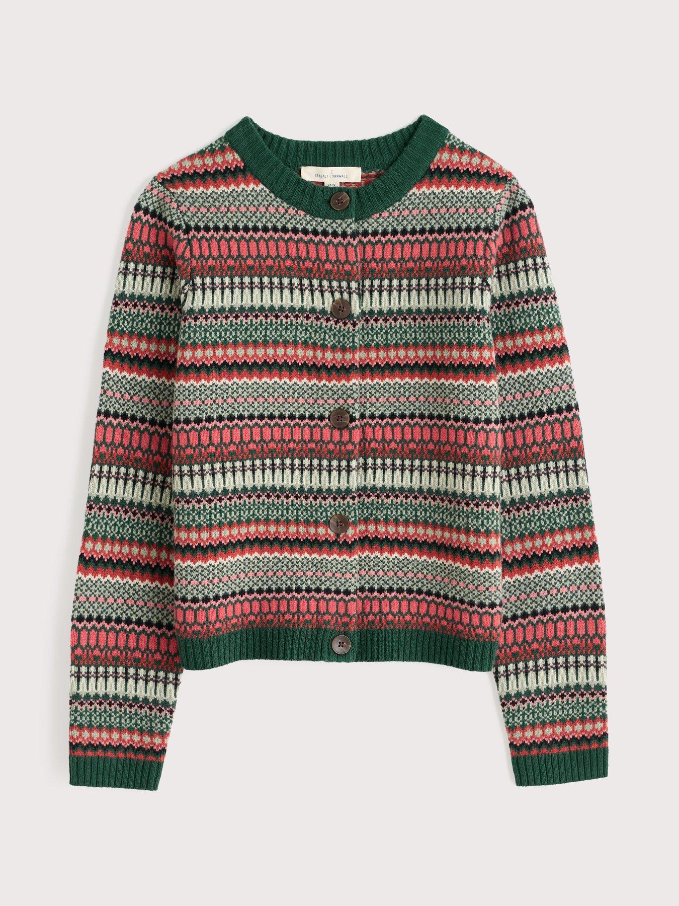 seasalt-cornwall-percella-cove-cardigan-weaving-needle-dark-forage-mix-pinkdetail