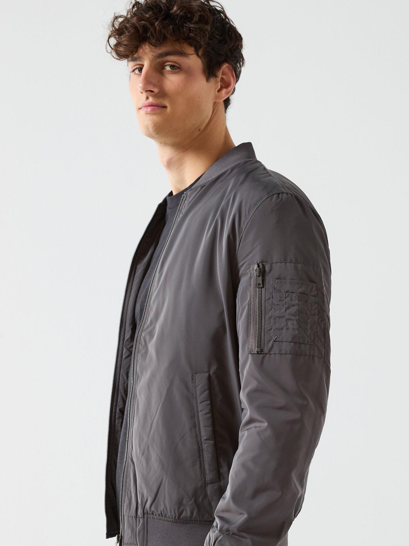 only-sons-joshua-bomber-jacket-dark-greyoutfit