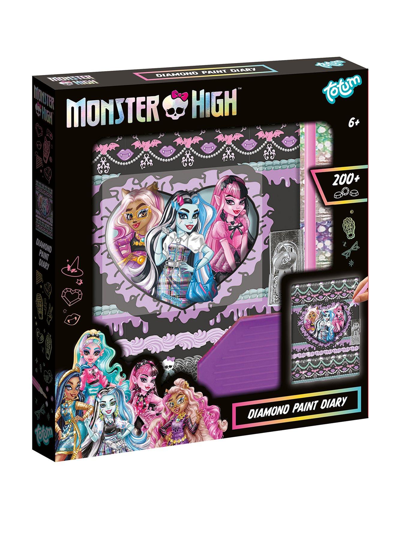 Monster High Diamond Paint Secret Diary