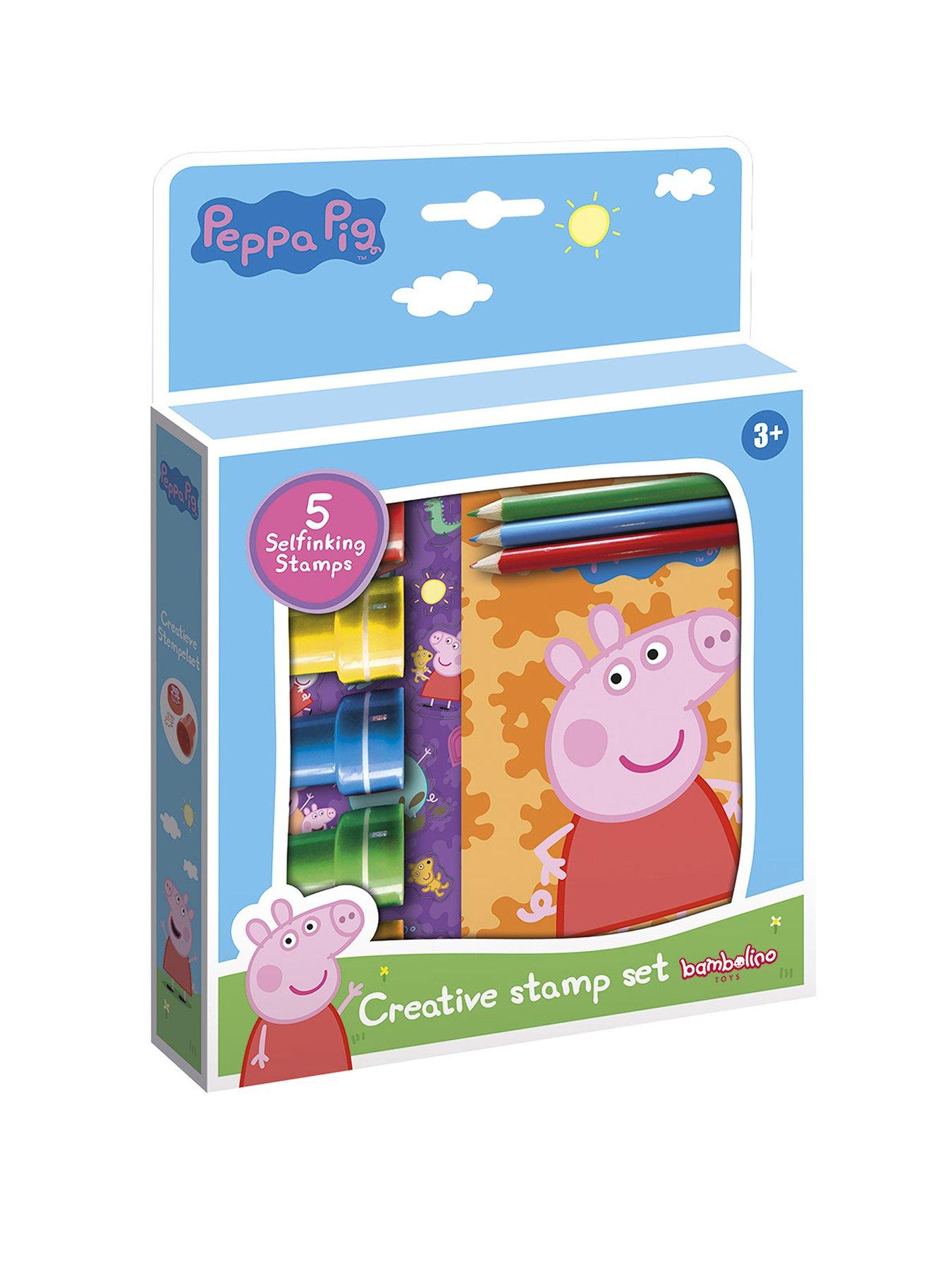 Peppa Pig Creative Stamp Set with Notepad