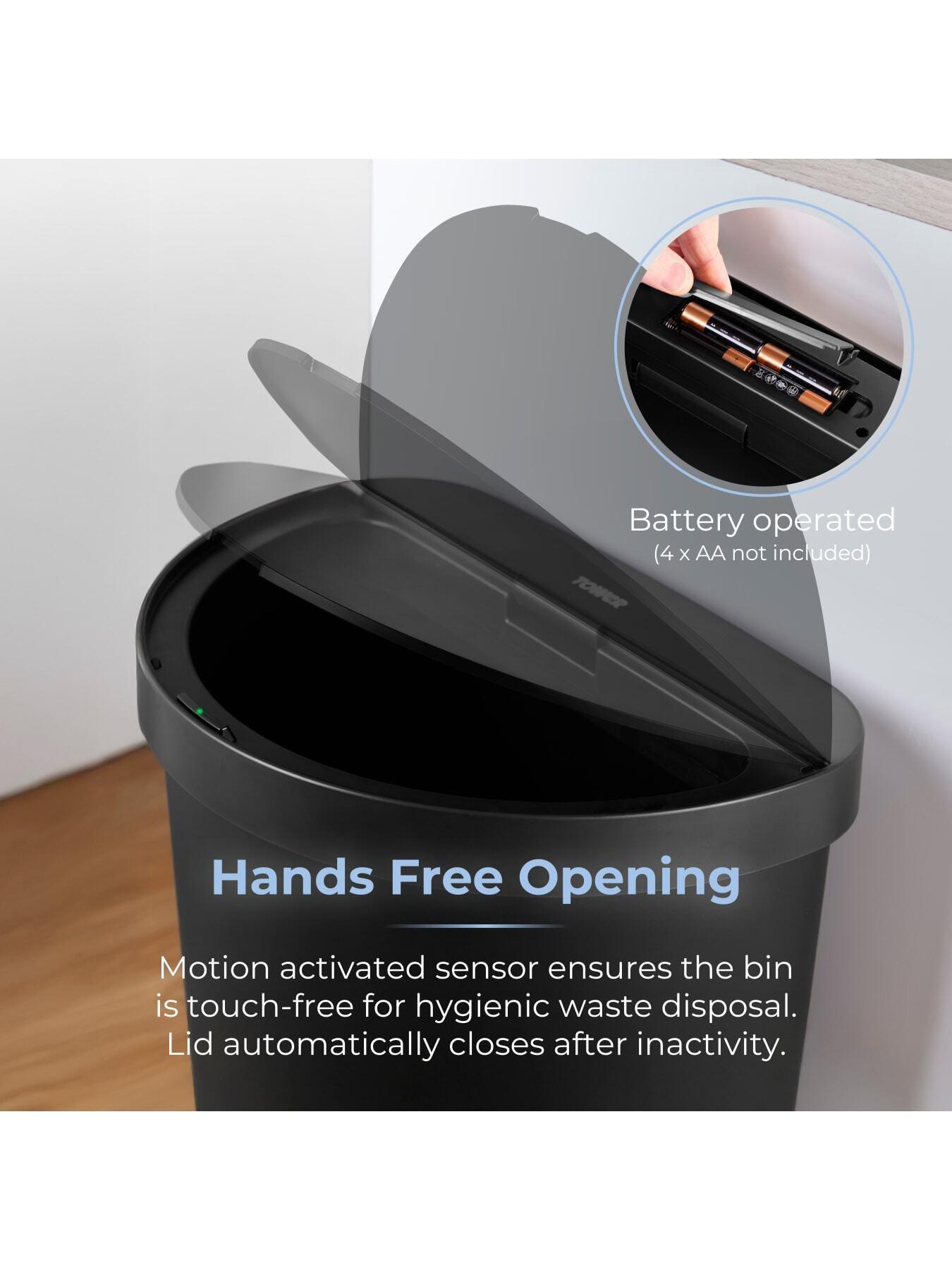 Image 3 of 6 of Tower 50l Curved Sensor Bin