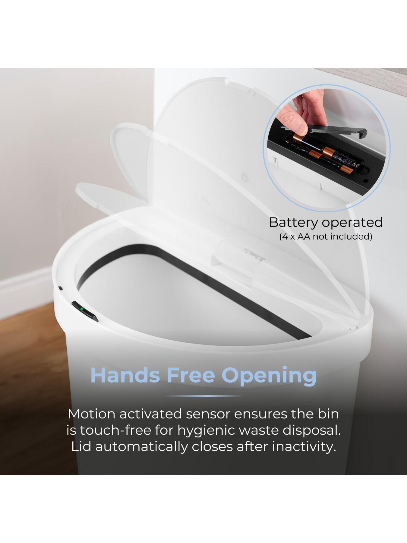 Image 3 of 6 of Tower 50l Curved Sensor Bin