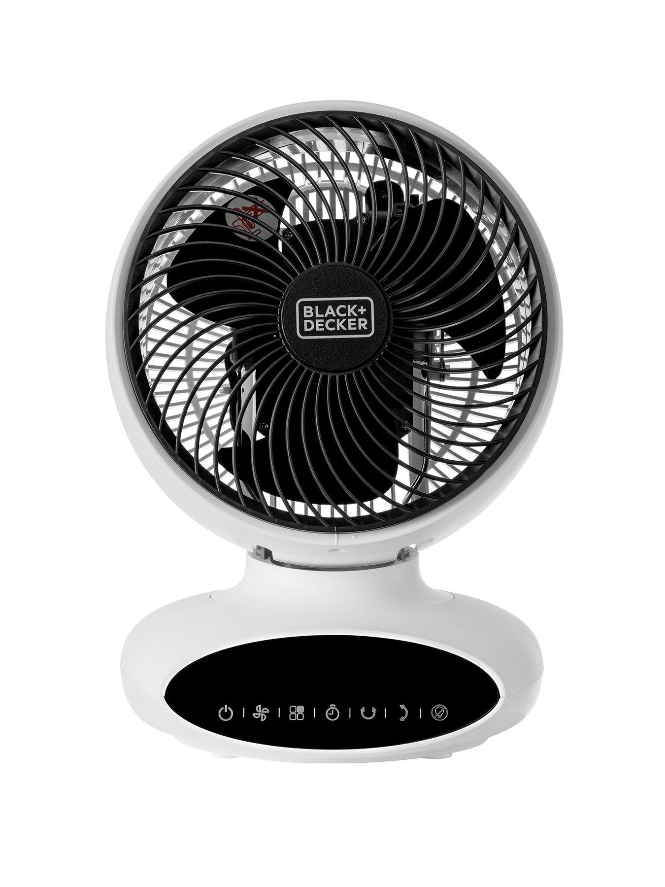 Black & Decker BXFD52009GB 9' Air Circulation Desk Fan - White