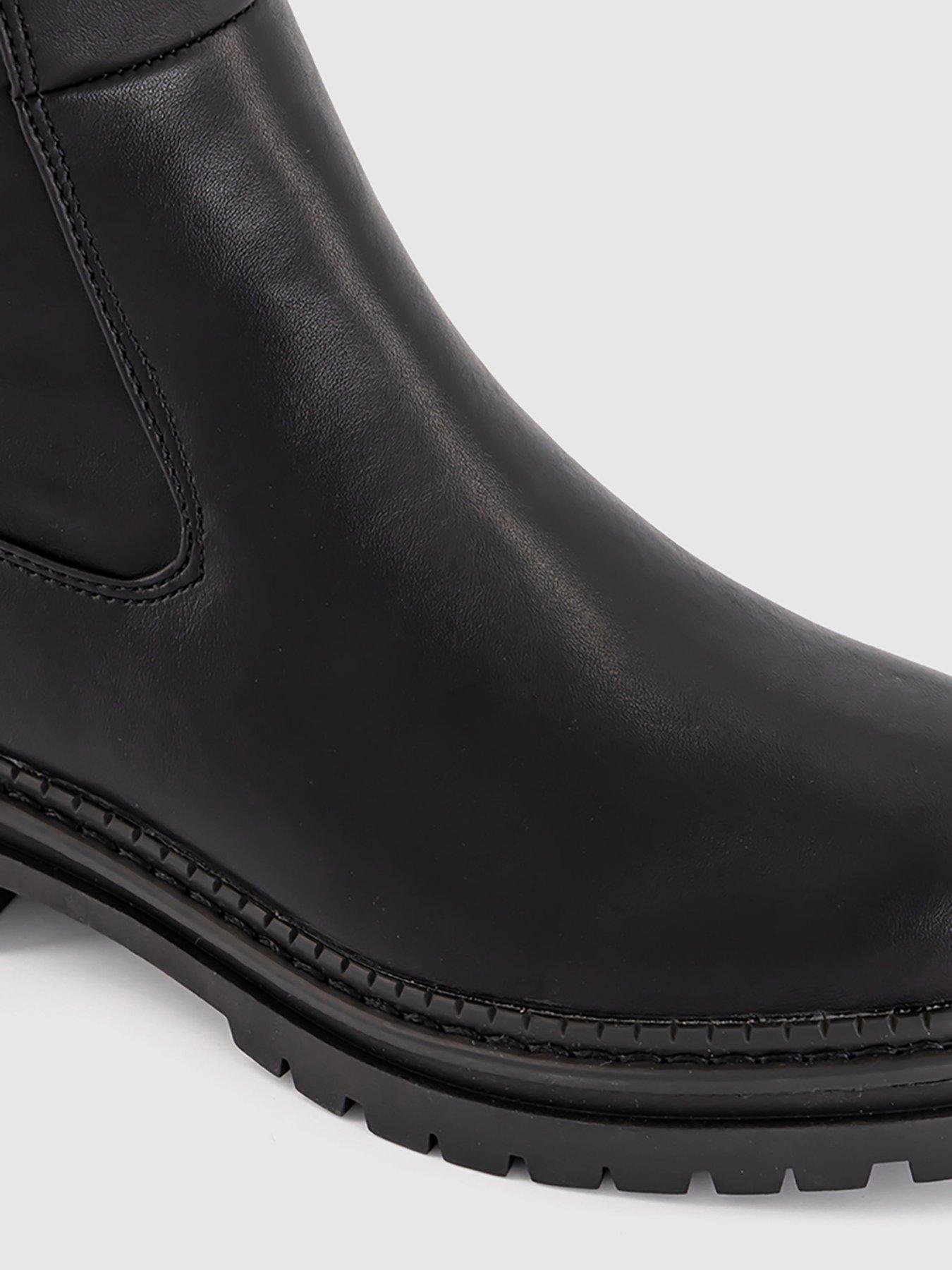 Image 3 of 4 of OFFICE Kaci Chunky Knee High Boot - Black