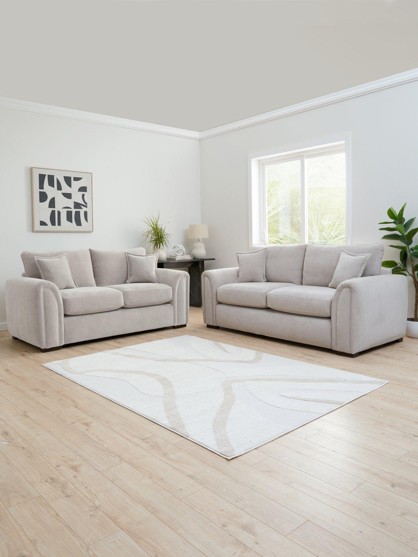 Very Home Carmen 3 + 2 Seater Sofas