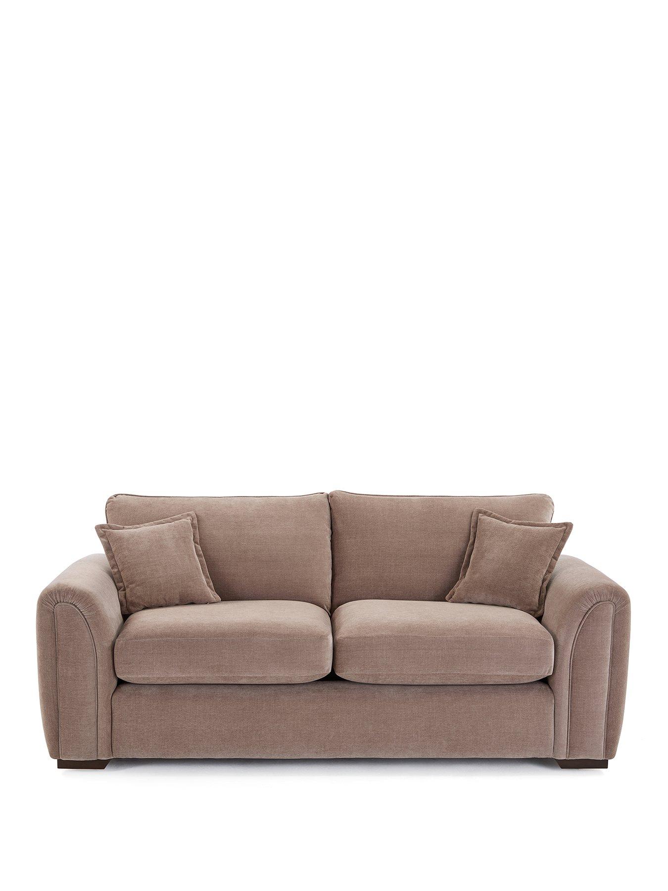 Image 2 of 7 of The Very Collection Carmen 3 Seater + Footstool