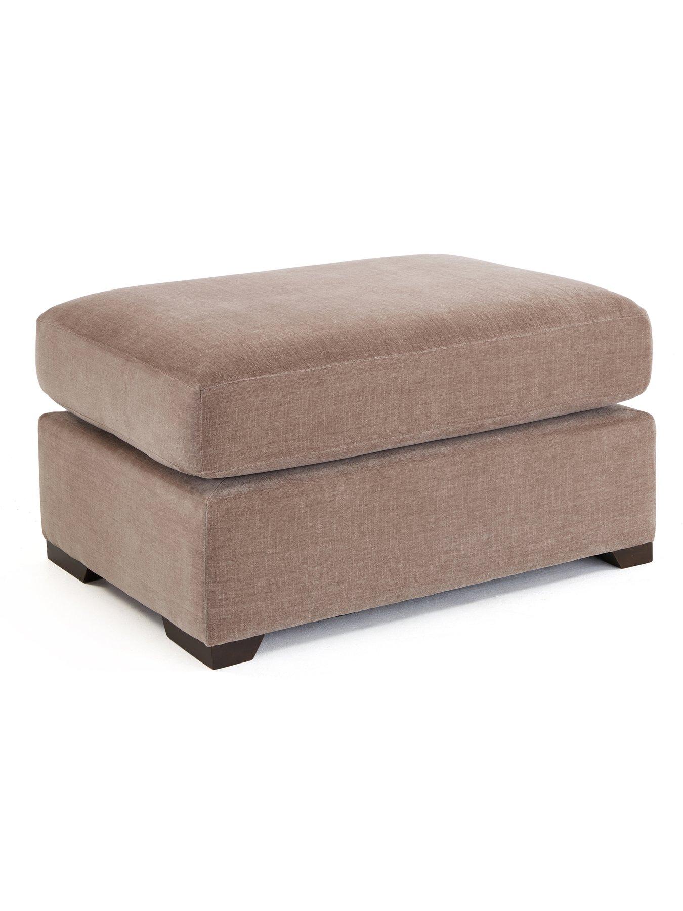 Image 3 of 6 of The Very Collection Carmen Footstool