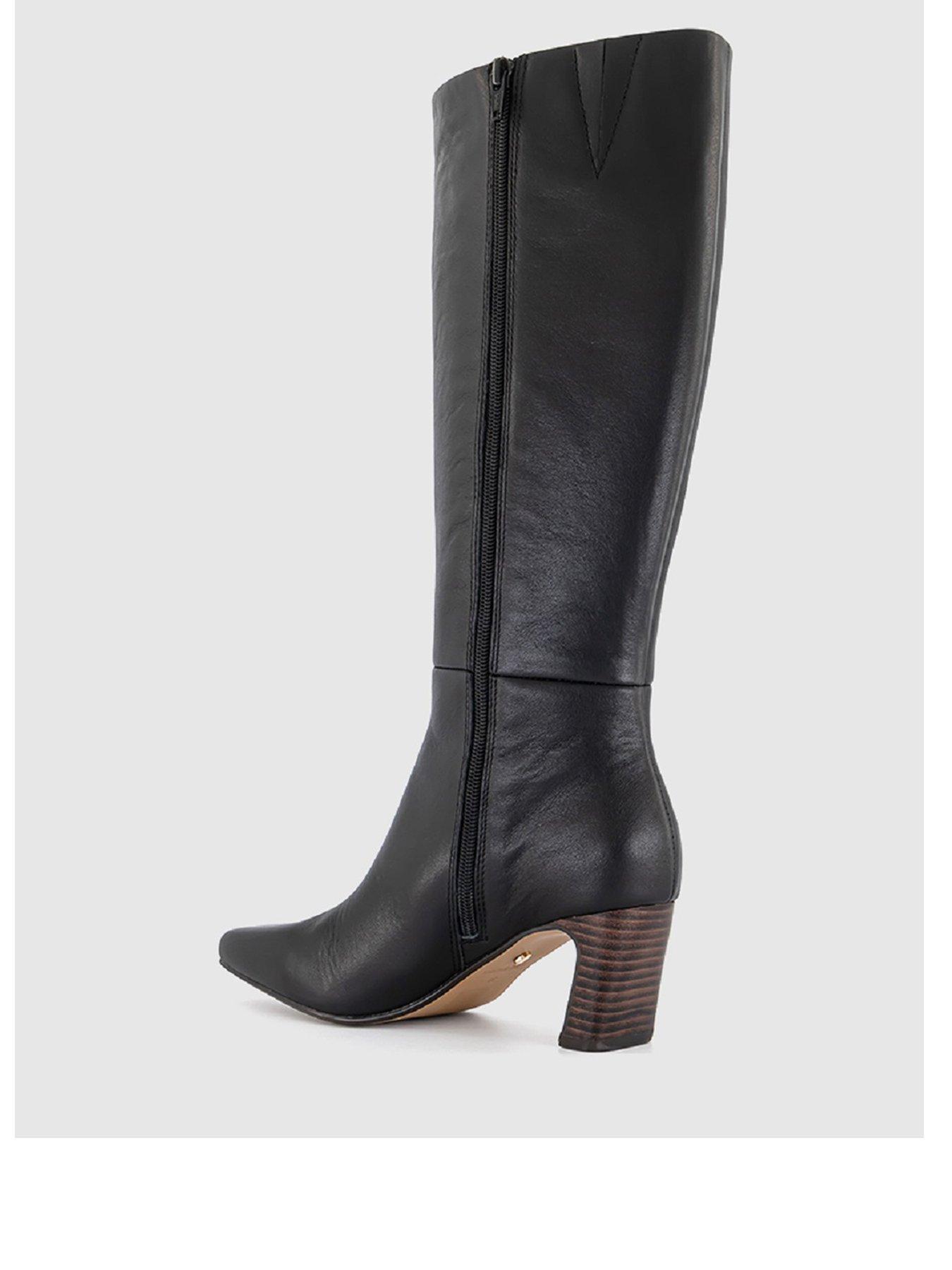 office-kallie-set-back-high-heel-leather-knee-boot-blackback