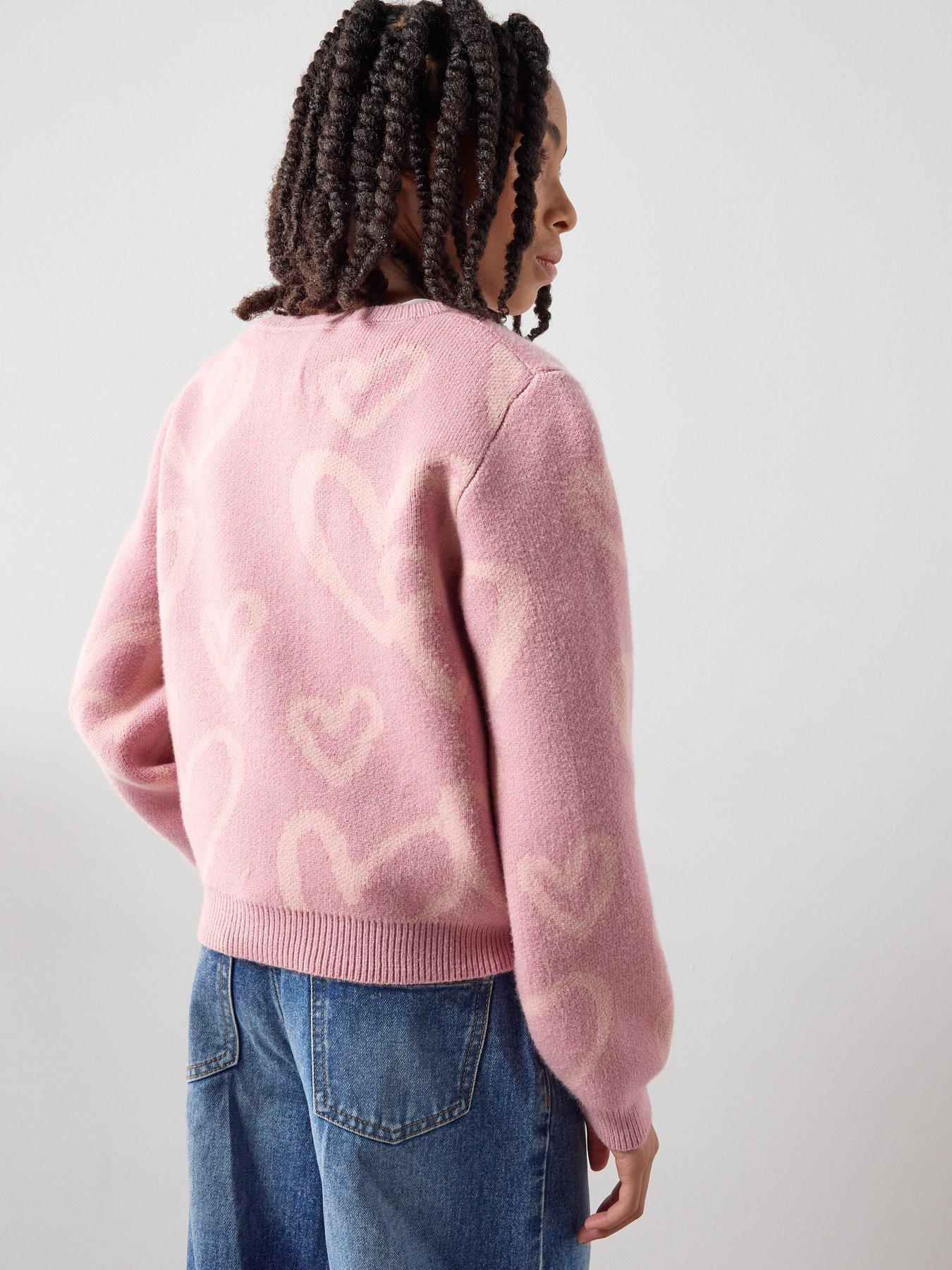 Image 2 of 7 of The Very Collection Girls Heart Cardigan