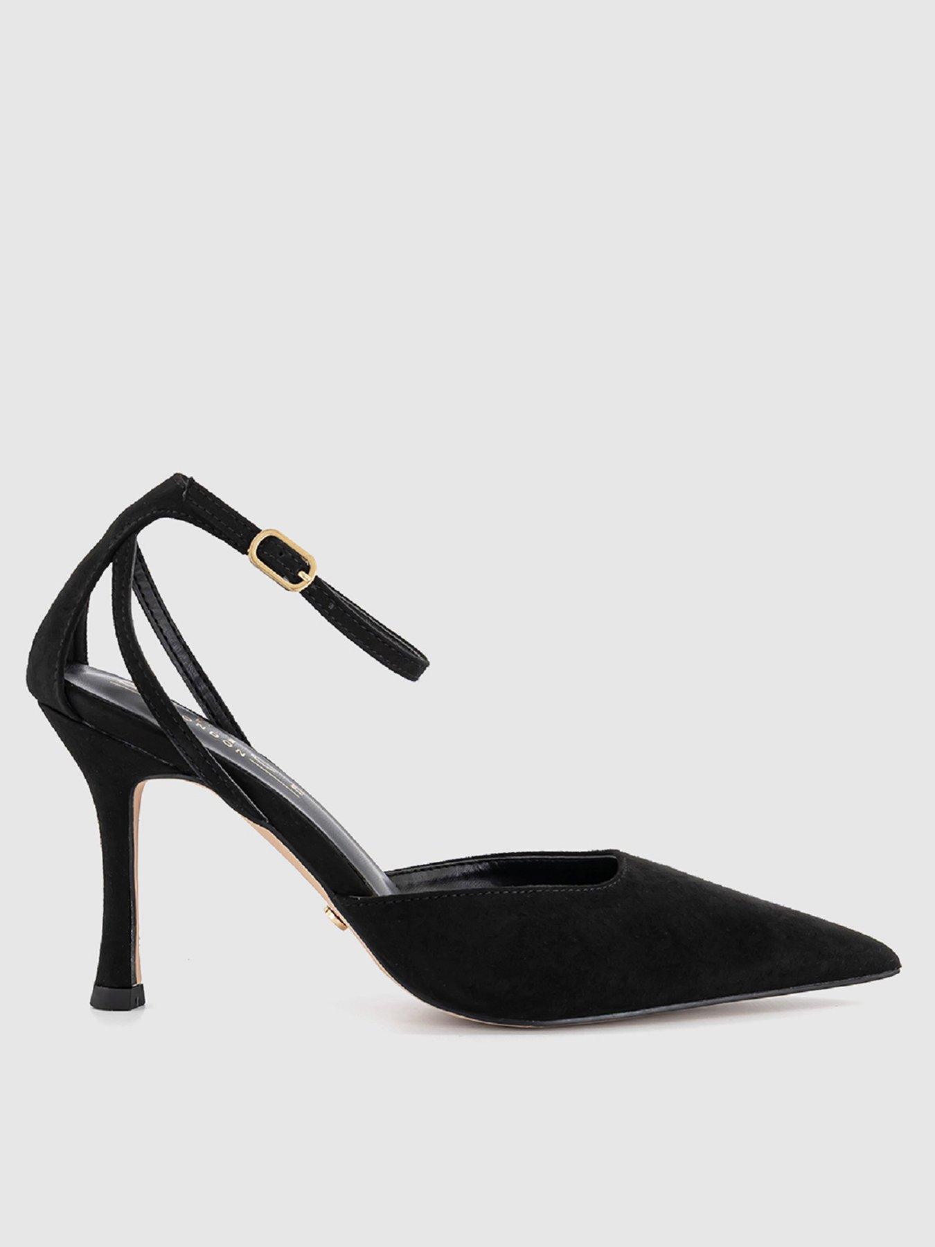 OFFICE Hideaway Two Part Heel - Black