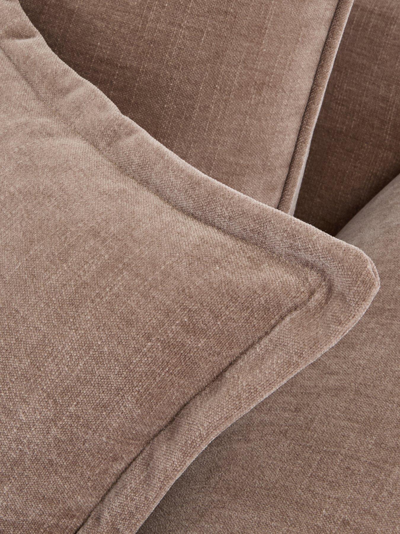 Image 6 of 7 of Very Home Carmen Right Hand Scatter Back Corner Chaise With Footstool