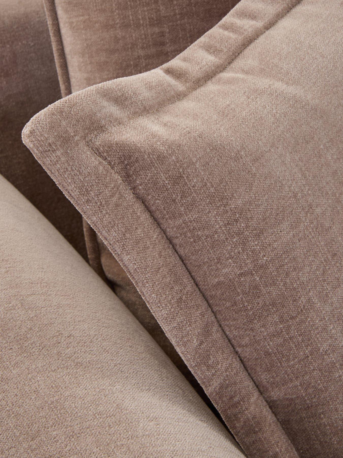 Image 6 of 7 of The Very Collection Carmen 3 Seater Scatter Back Sofa + Footstool