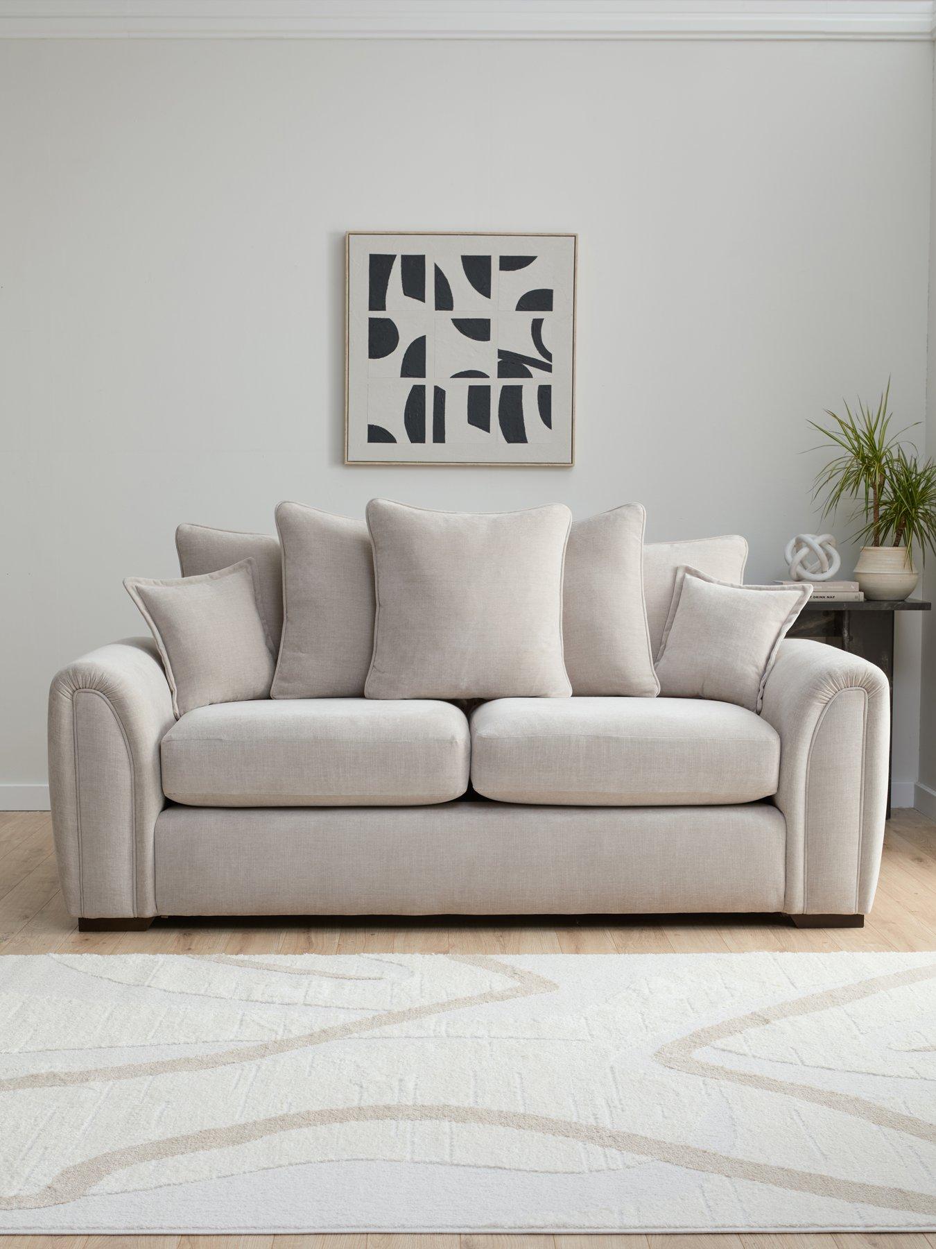 Very Home Carmen 3 Seater Scatter Back Sofa