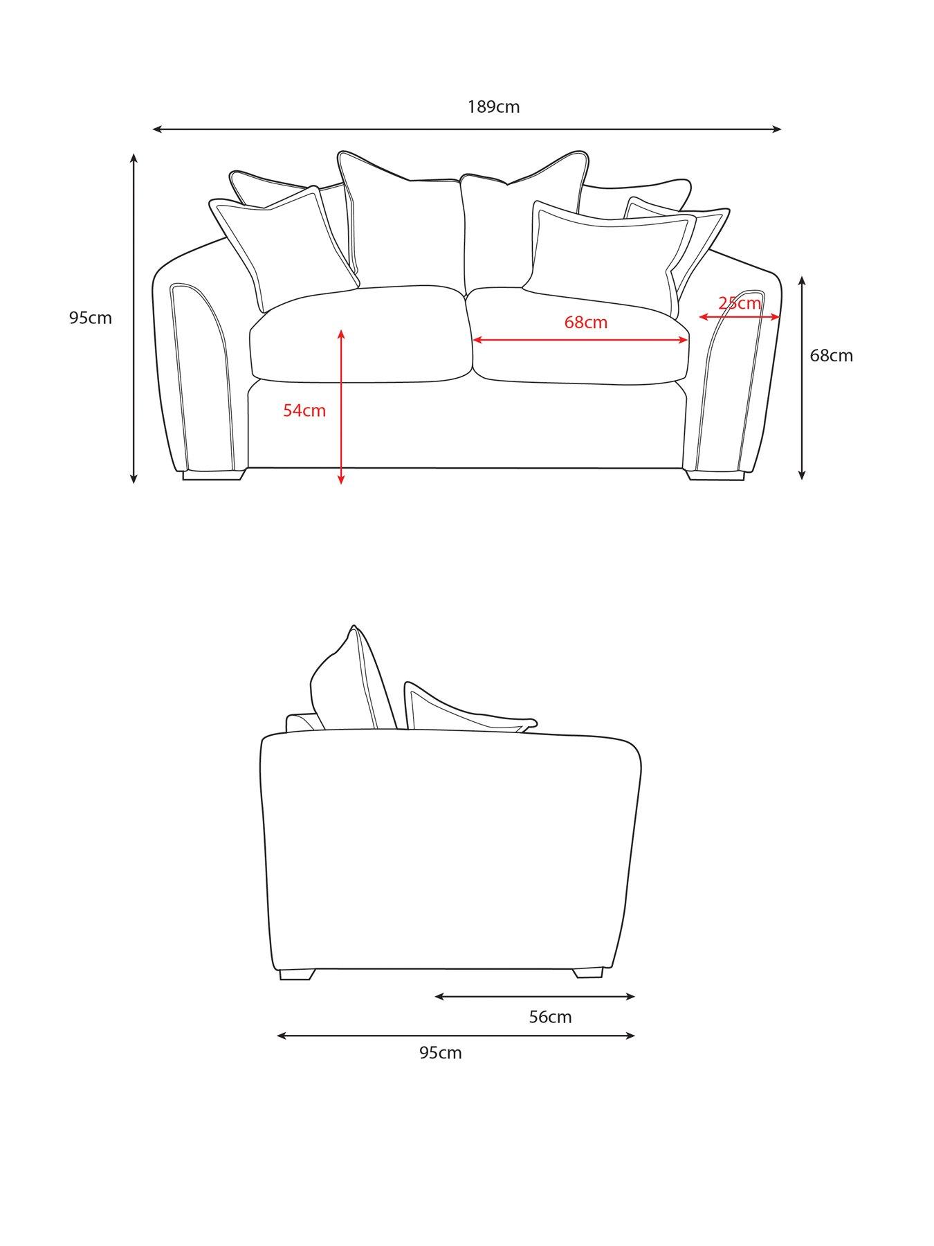 Image 7 of 7 of The Very Collection Carmen SB 2 Seater Sofa