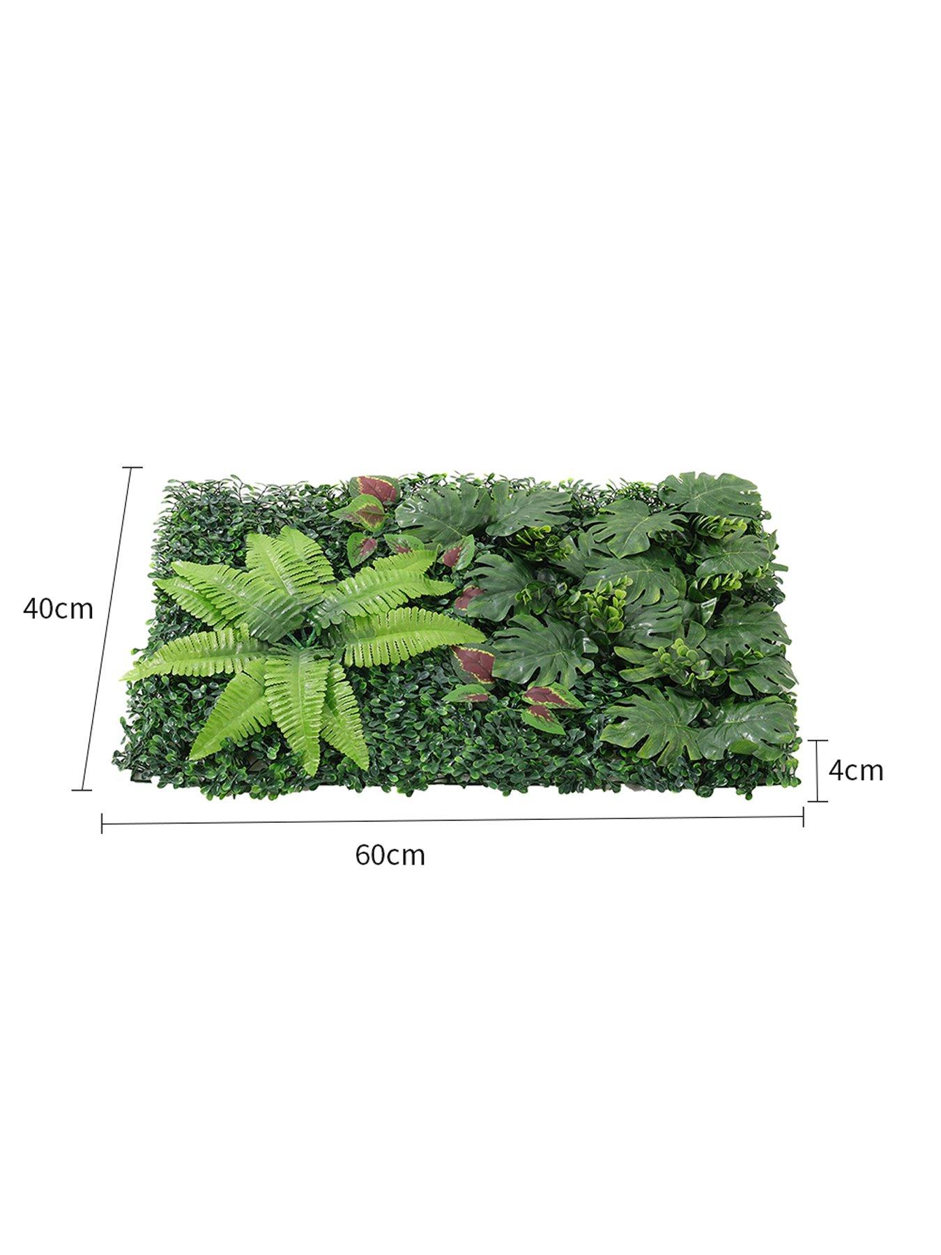 living-and-home-green-artificial-wall-panel-w-60cm-x-d-40cmdetail
