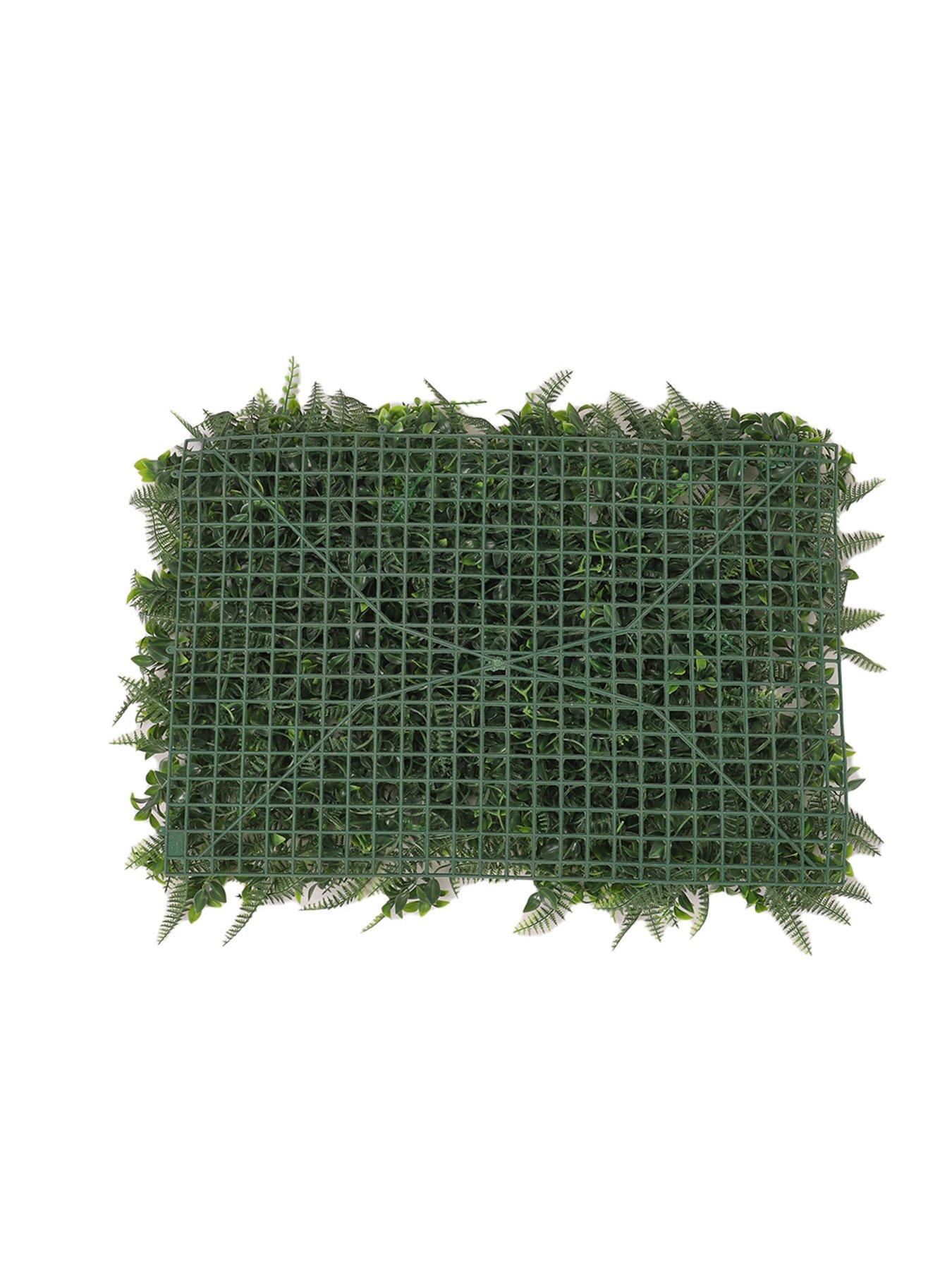 Image 5 of 6 of Living and Home Artificial Plant Hedge Wall Panel W 60cm x D 40cm
