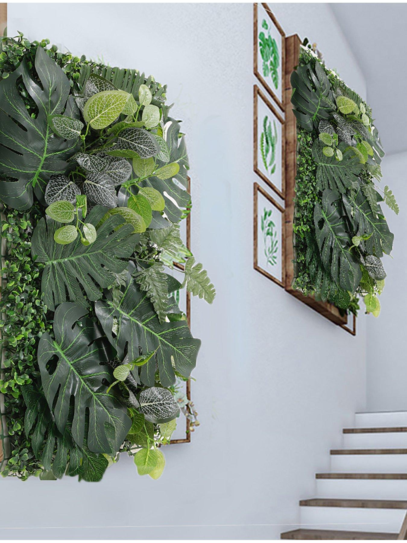 Image 5 of 6 of Living and Home Artificial Grass Hedge Wall Panels W 60cm x D 40cm