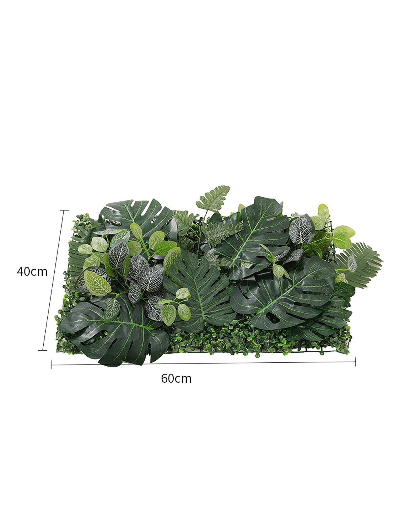 Image 6 of 6 of Living and Home Artificial Grass Hedge Wall Panels W 60cm x D 40cm