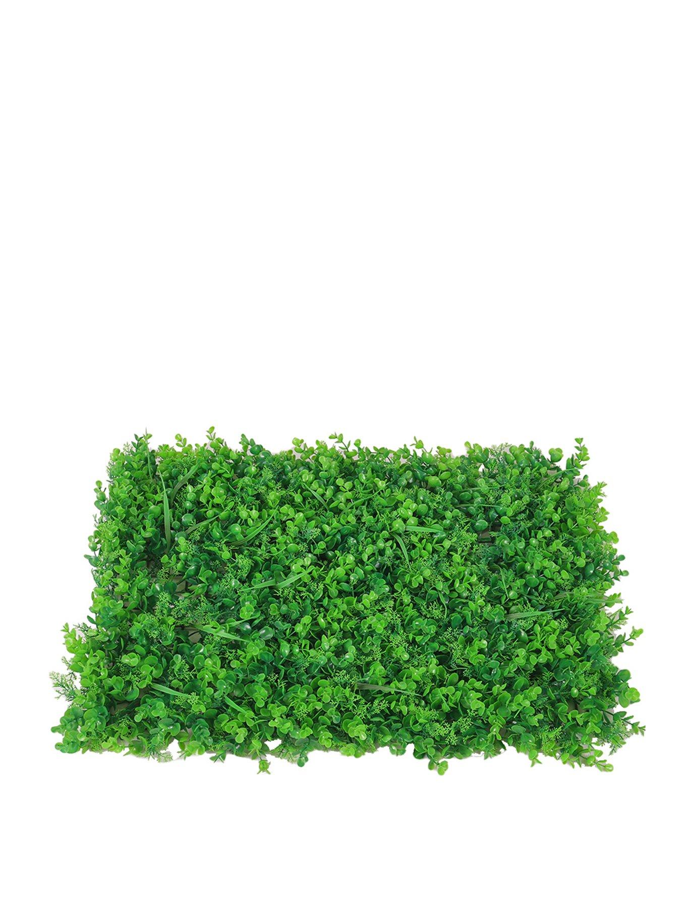 Image 3 of 6 of Living and Home Artificial Eucalyptus Hedge Wall Panels W 60cm x D 40cm