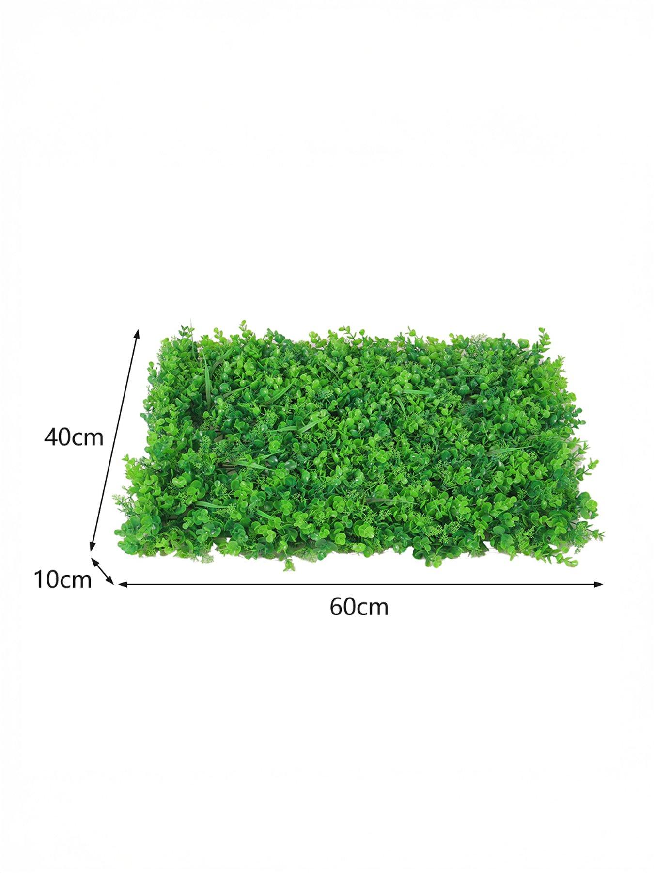 Image 6 of 6 of Living and Home Artificial Eucalyptus Hedge Wall Panels W 60cm x D 40cm