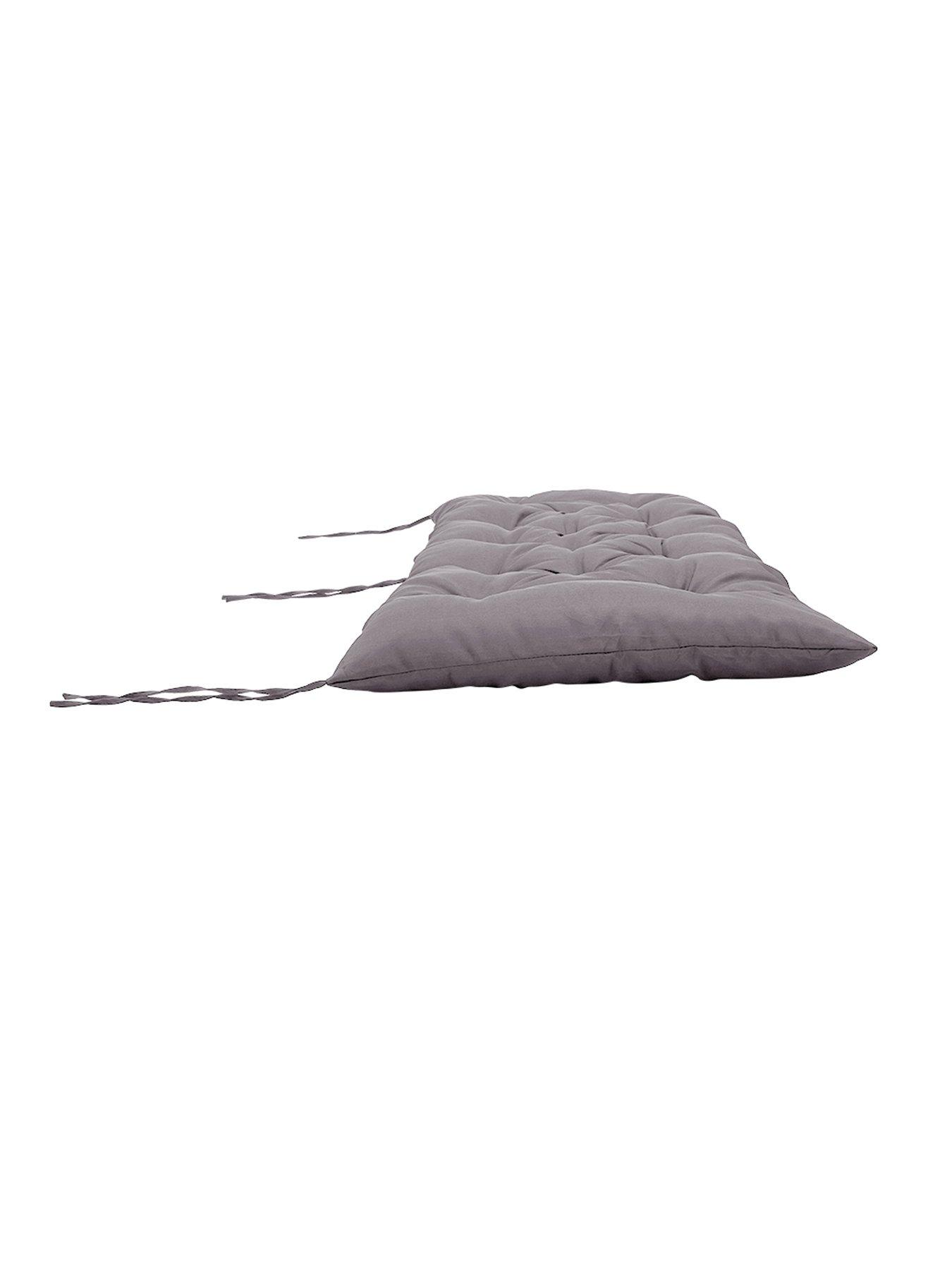 Image 3 of 7 of Living and Home Garden Seat Pad Dark Grey L 120cm x W 50cm