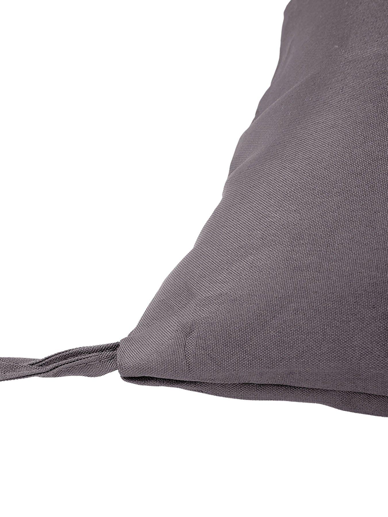 Image 6 of 7 of Living and Home Garden Seat Pad Dark Grey L 120cm x W 50cm