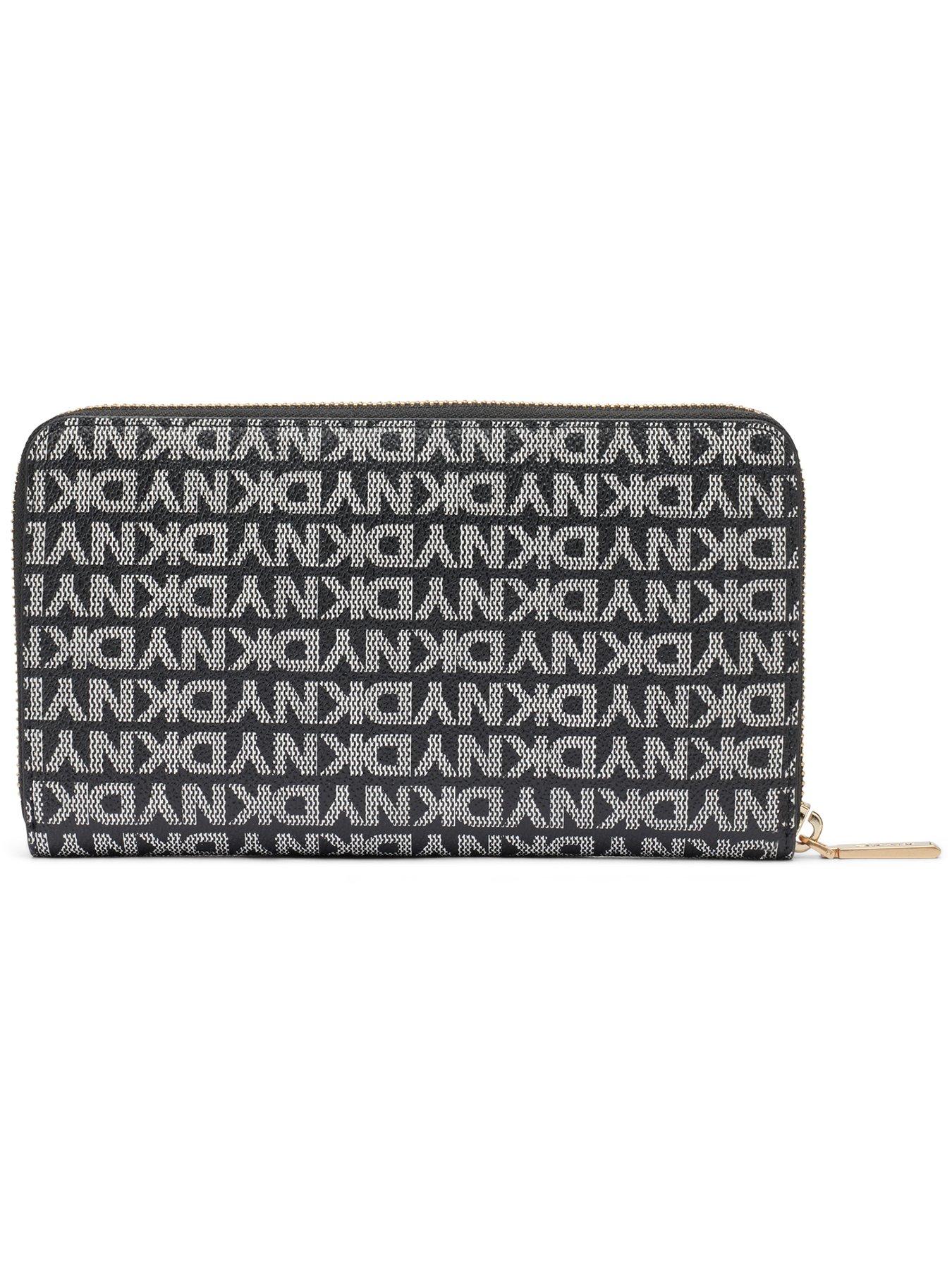 dkny-avril-zip-around-wallet-blackstillFront