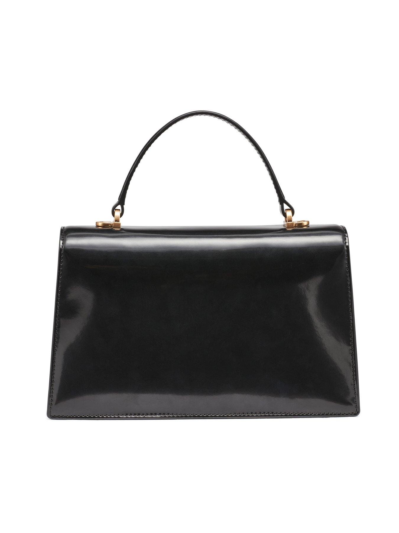 Image 2 of 4 of DKNY Avril Th Flap Satchel - Black
