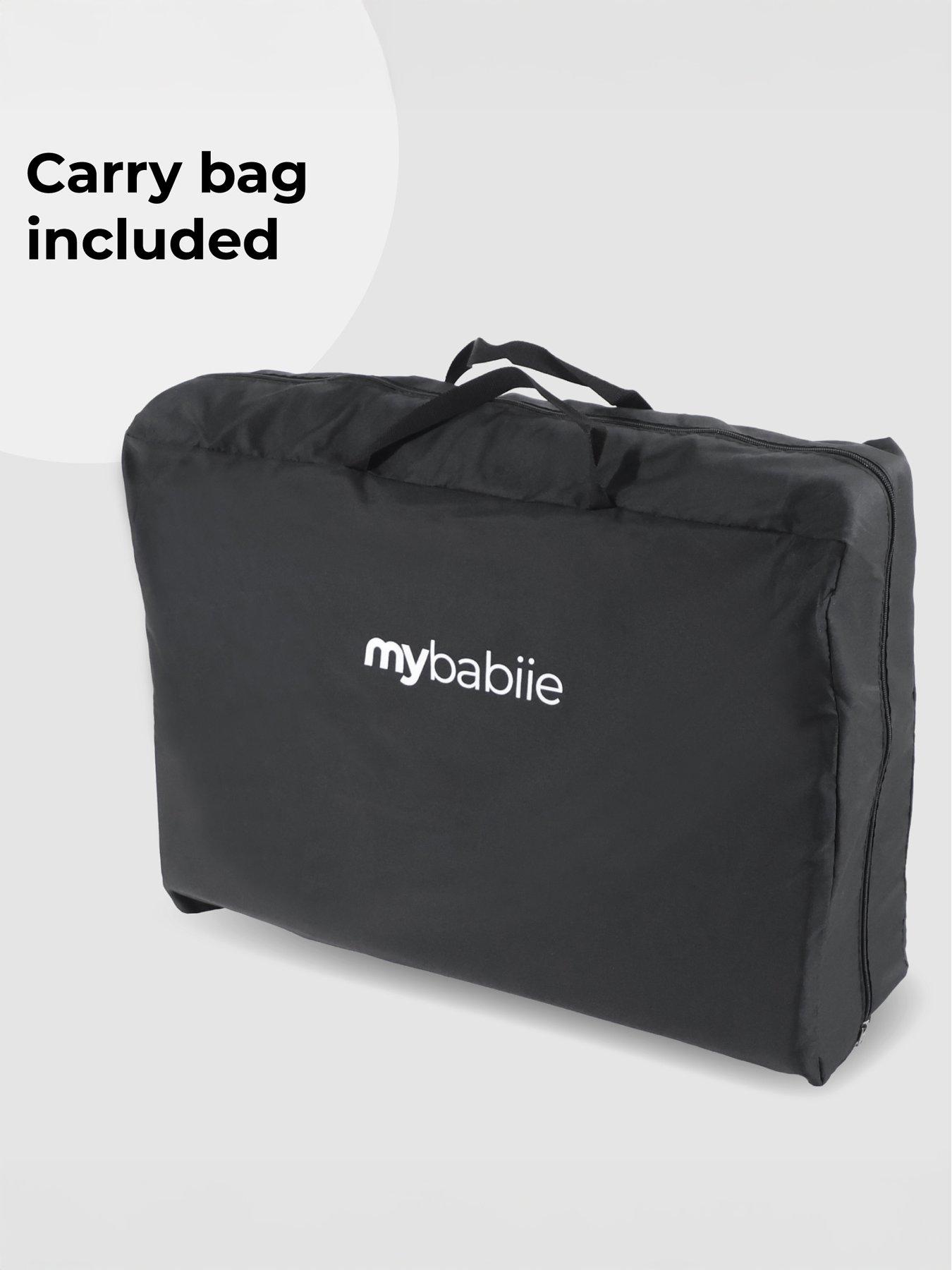 Image 7 of 8 of My Babiie My Babiie MBTC2 Air-Light 2-in-1 Travel Cot - Black