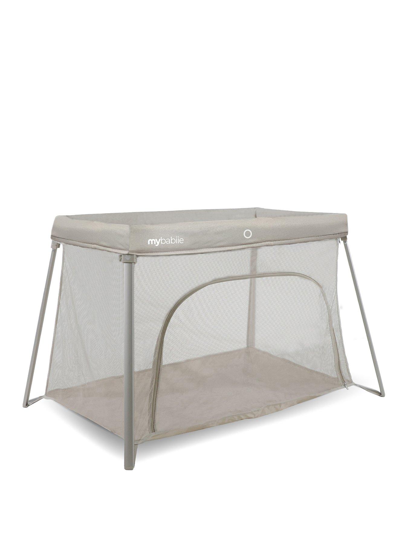 Image 2 of 8 of My Babiie My Babiie MBTC2 Air-Light 2-in-1 Travel Cot - Ivory