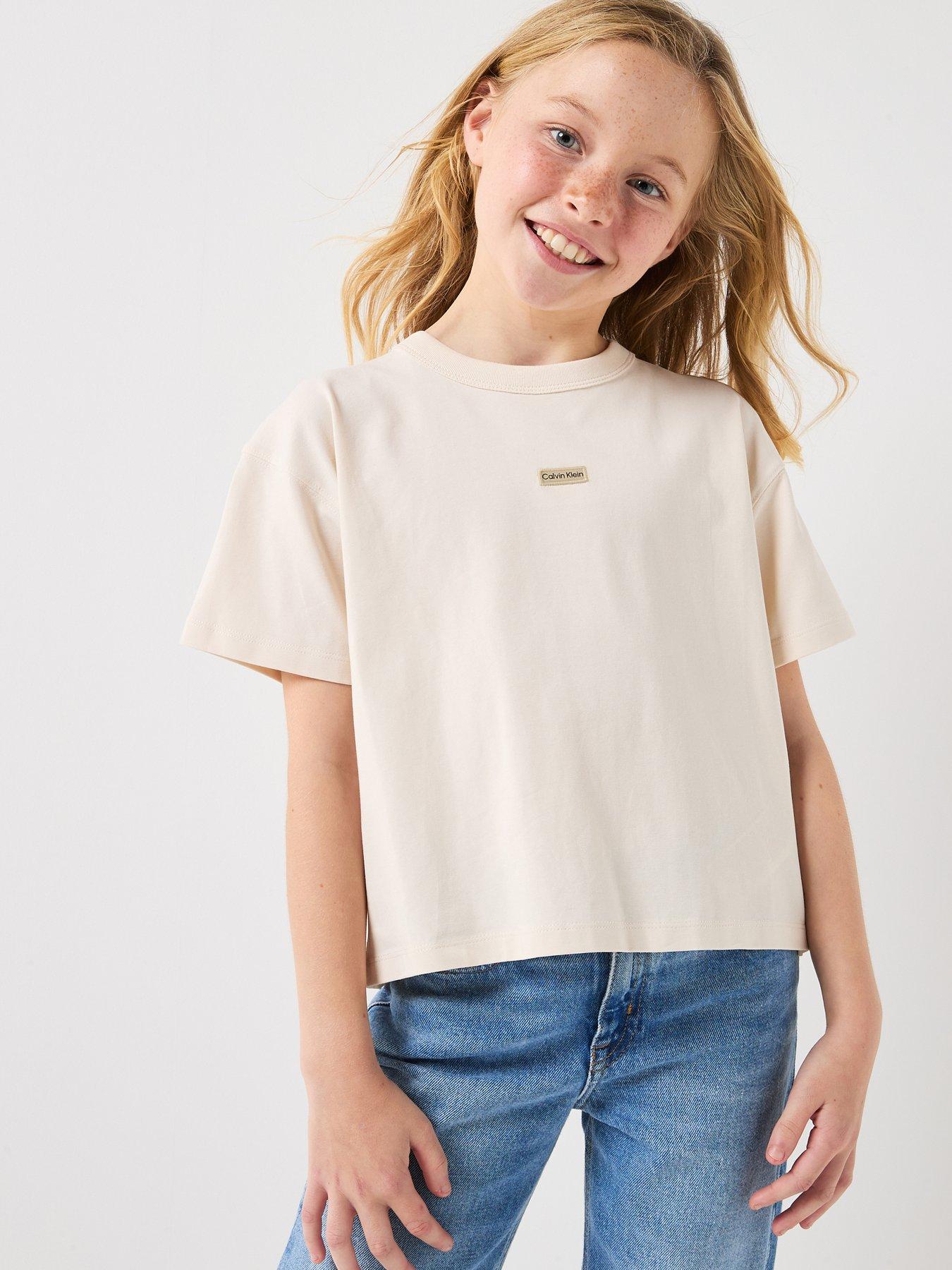 calvin-klein-jeans-girls-folded-logo-label-short-sleeve-t-shirt-cream