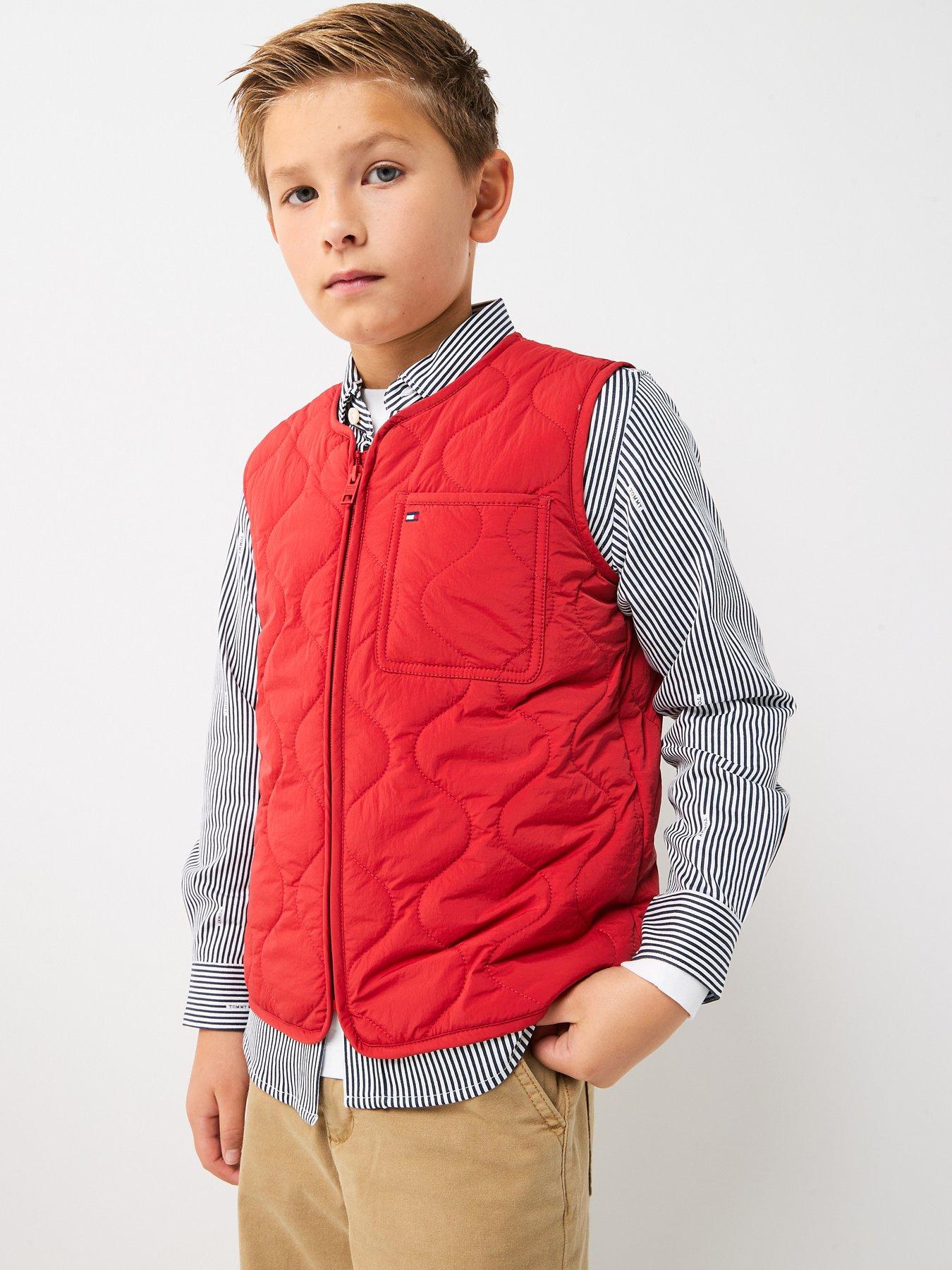 tommy-hilfiger-boys-quilted-lightweight-gilet-red