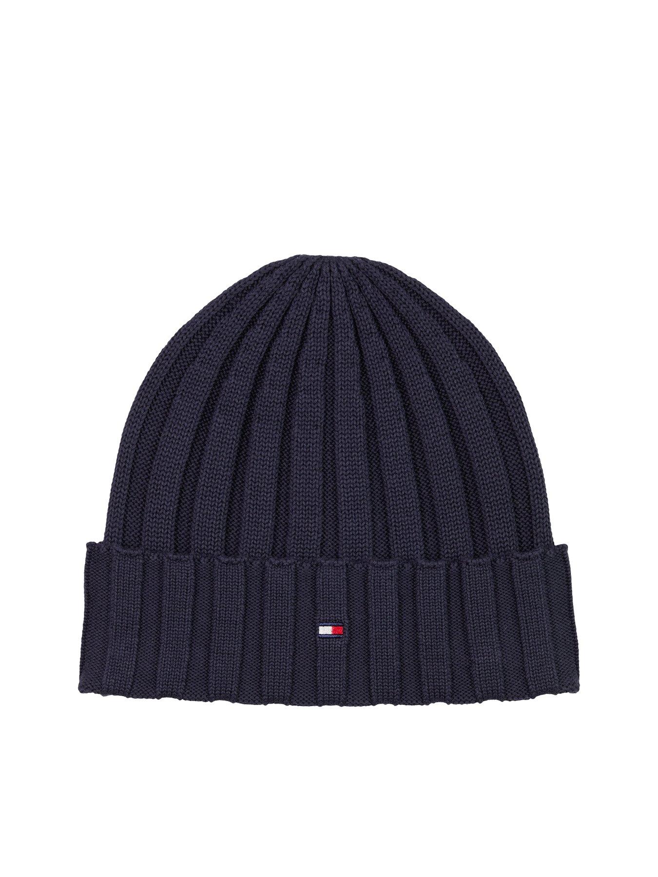 tommy-hilfiger-kids-small-flag-beanie-and-scarf-gift-set-navyoutfit
