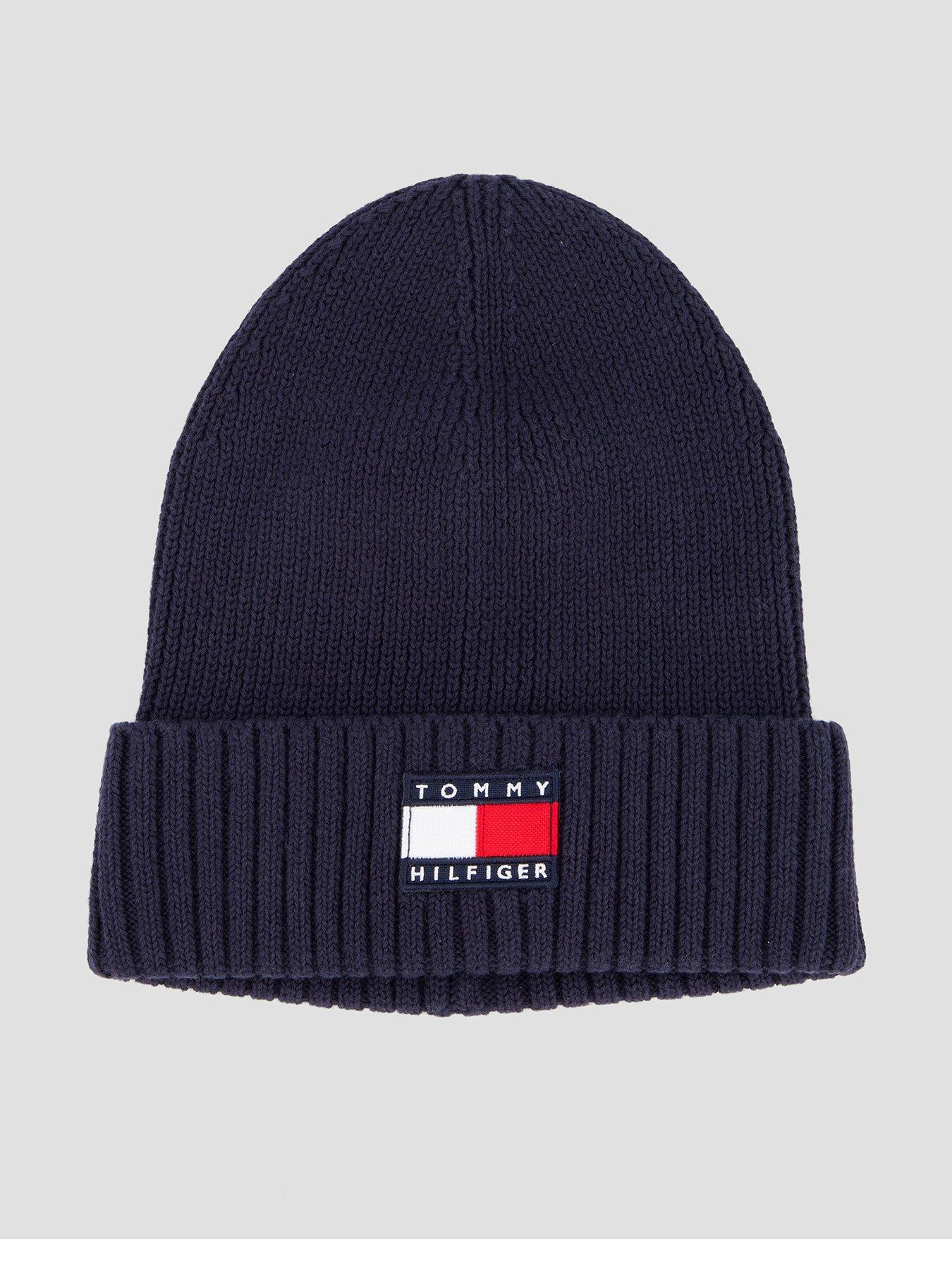 Tommy Hilfiger Kids Heritage Flag Beanie - Navy