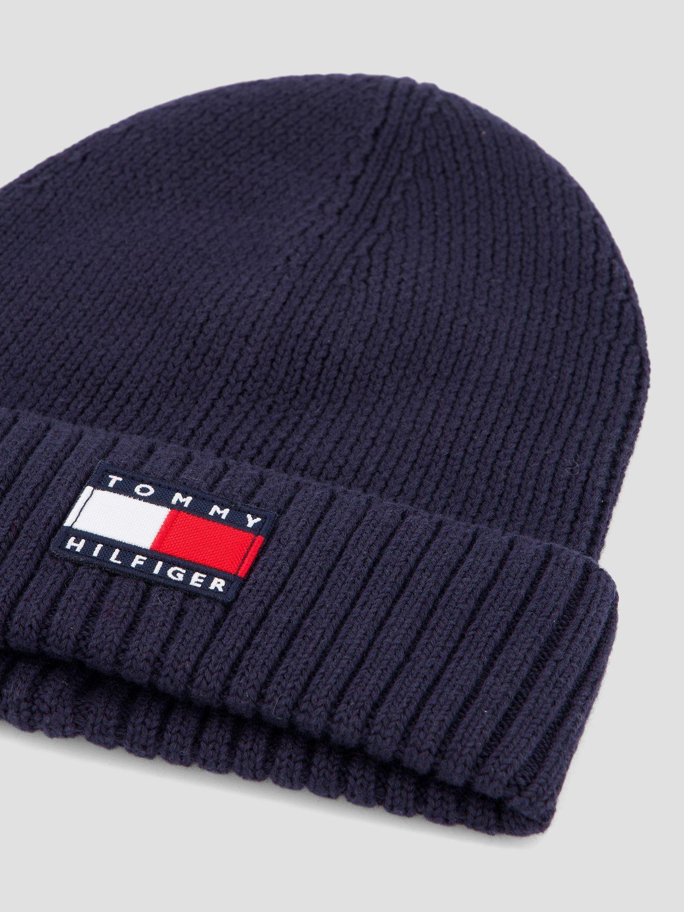 tommy-hilfiger-kids-heritage-flag-beanie-navyoutfit