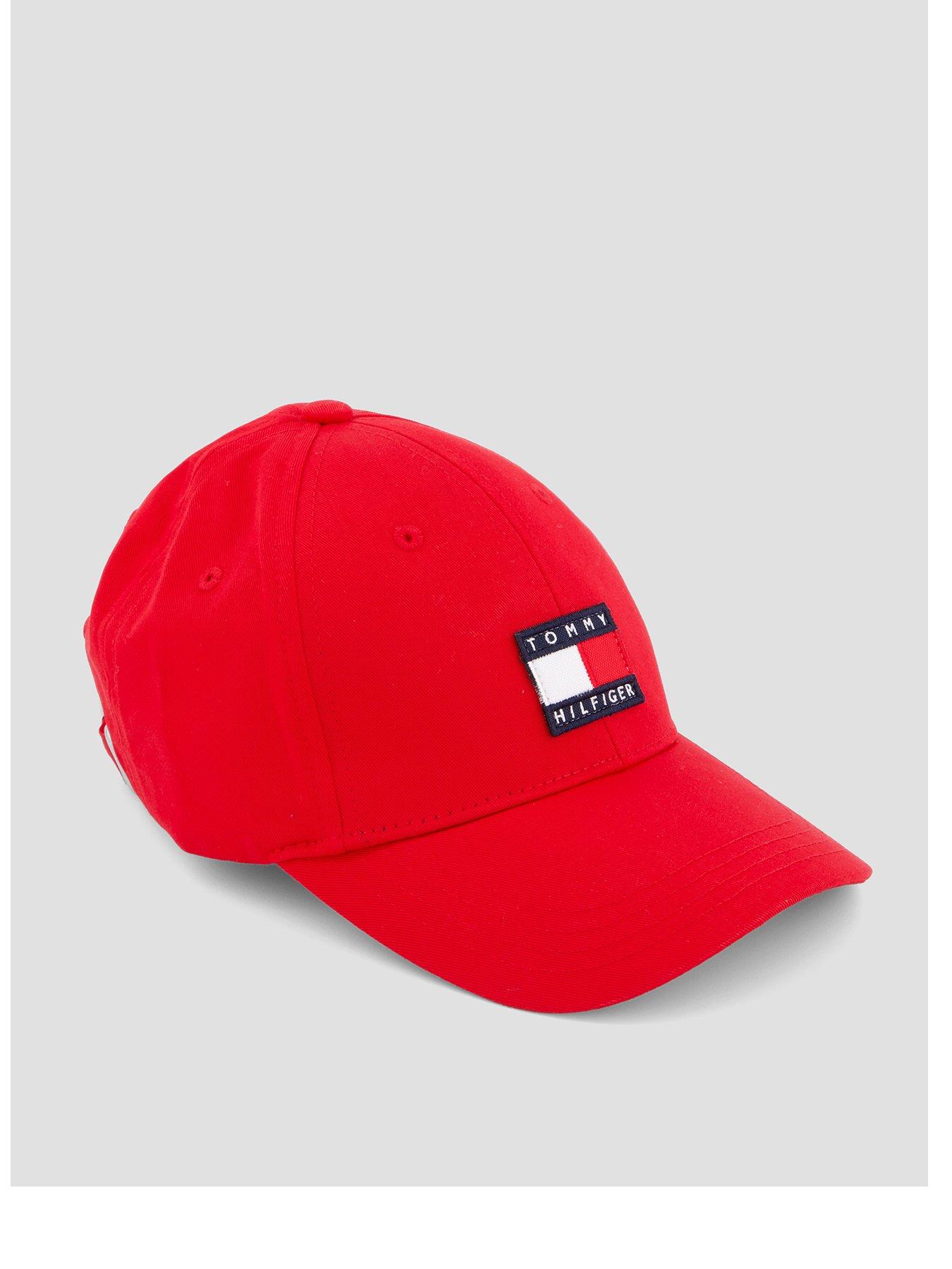 tommy-hilfiger-kids-heritage-flag-cap-redfront