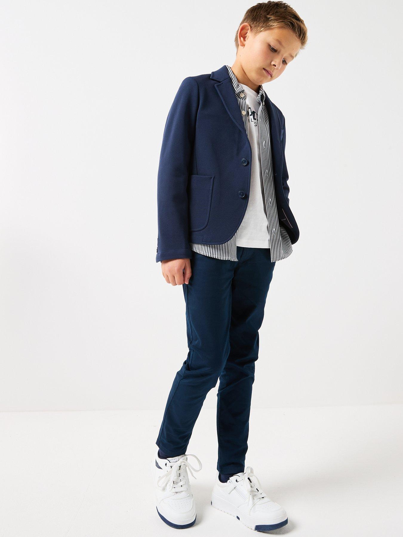 Image 3 of 5 of Tommy Hilfiger Boys 1985 Chino Pant - Navy