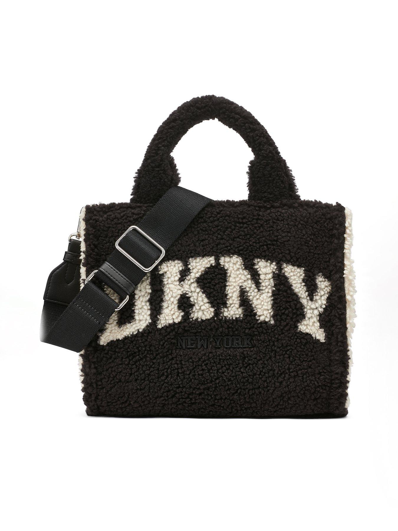 DKNY Hadlee Small Logo Tote Bag - Black