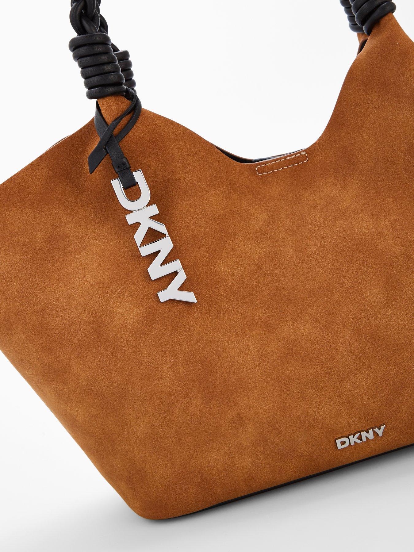 Image 3 of 4 of DKNY Paula Medium Logo Tote Bag - Light Brown